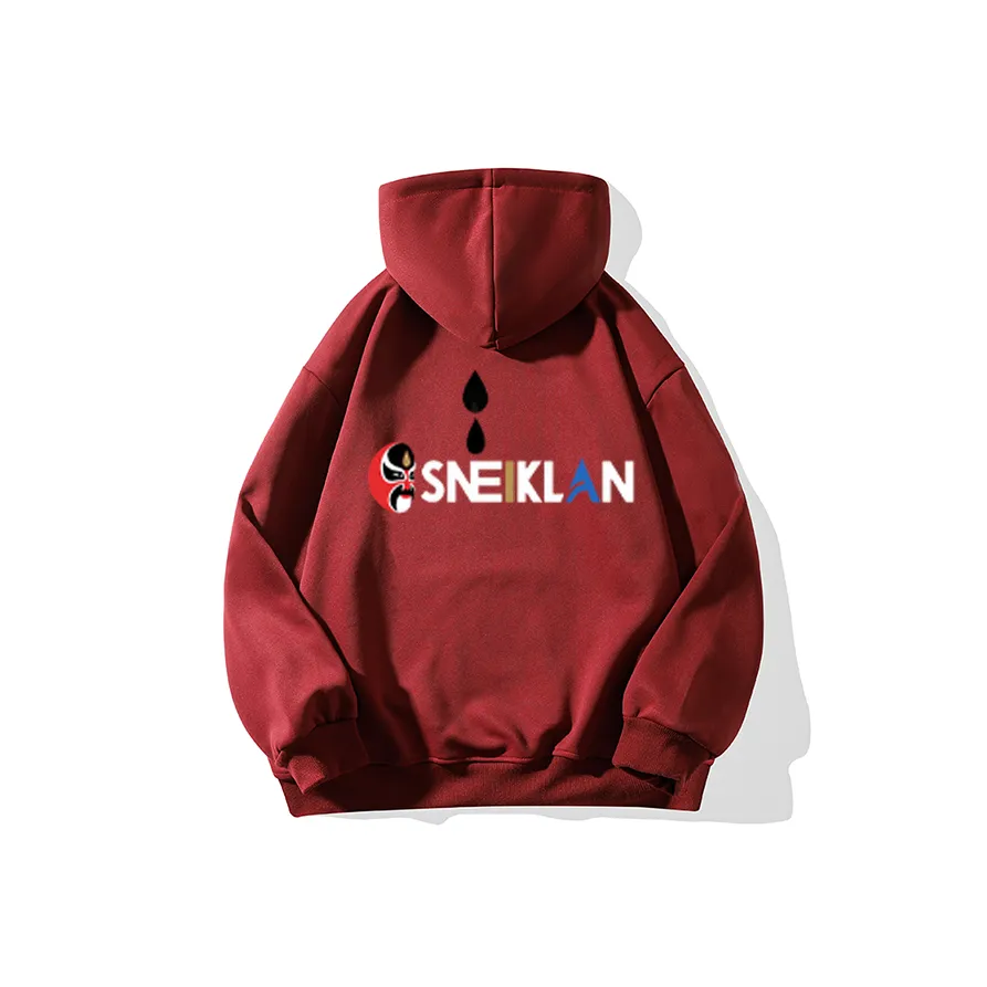 SNEIKLAU Red Unisex Свитшоты