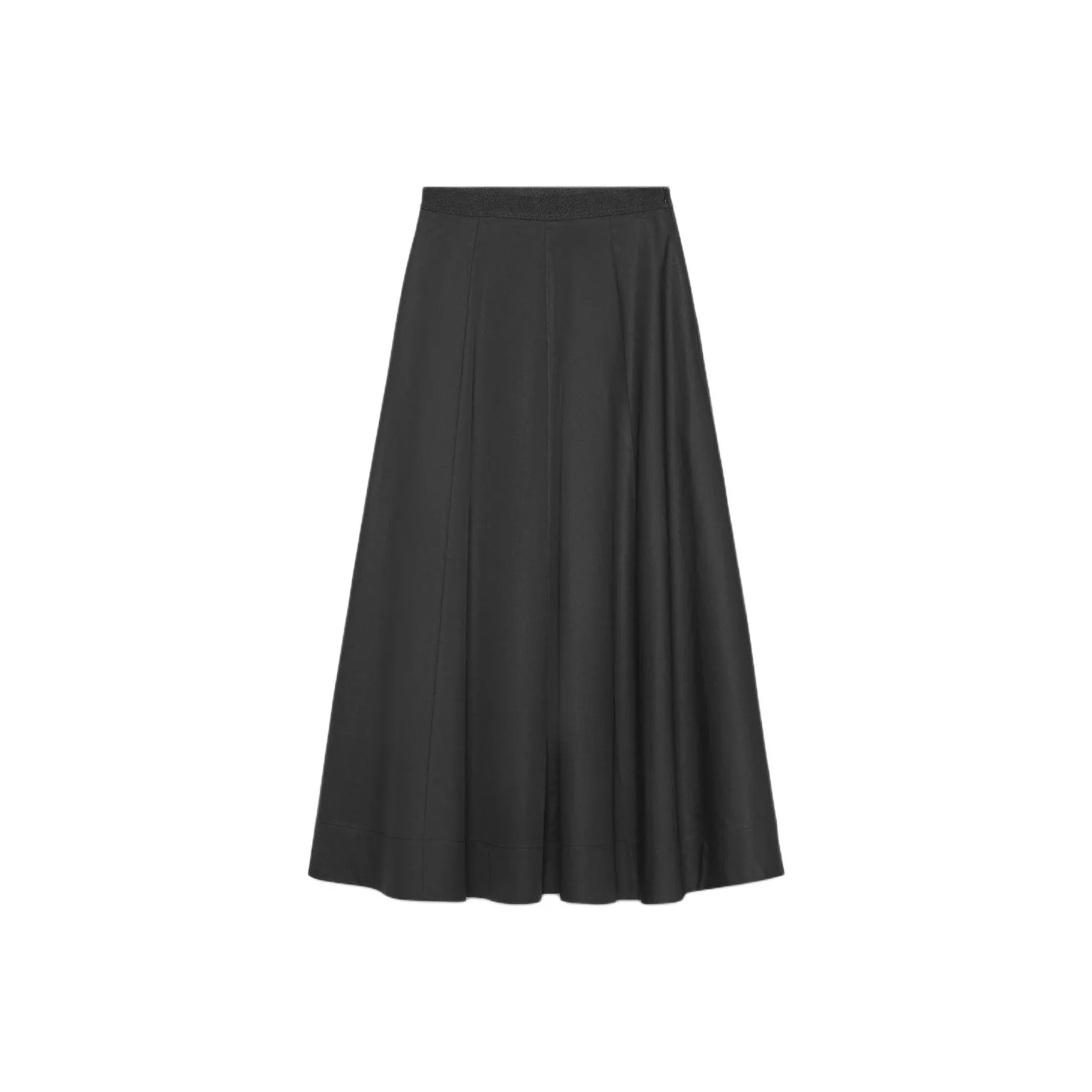 ZARA Черные Женские Повседневные Длинные Юбки