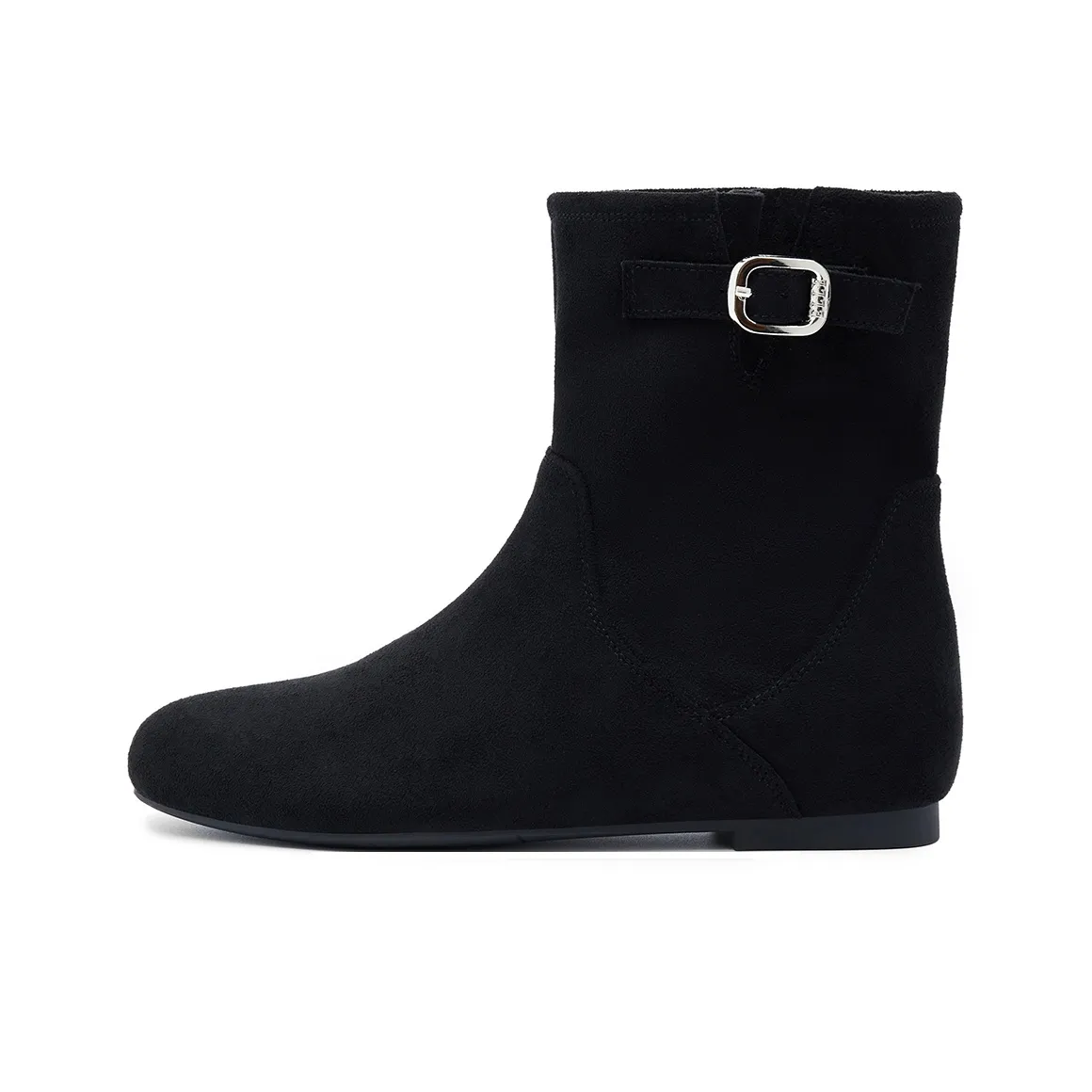 ELLE Тонкий Цилиндр Boken Ботинки Ботильоны Женские 2025 Женские Обувь