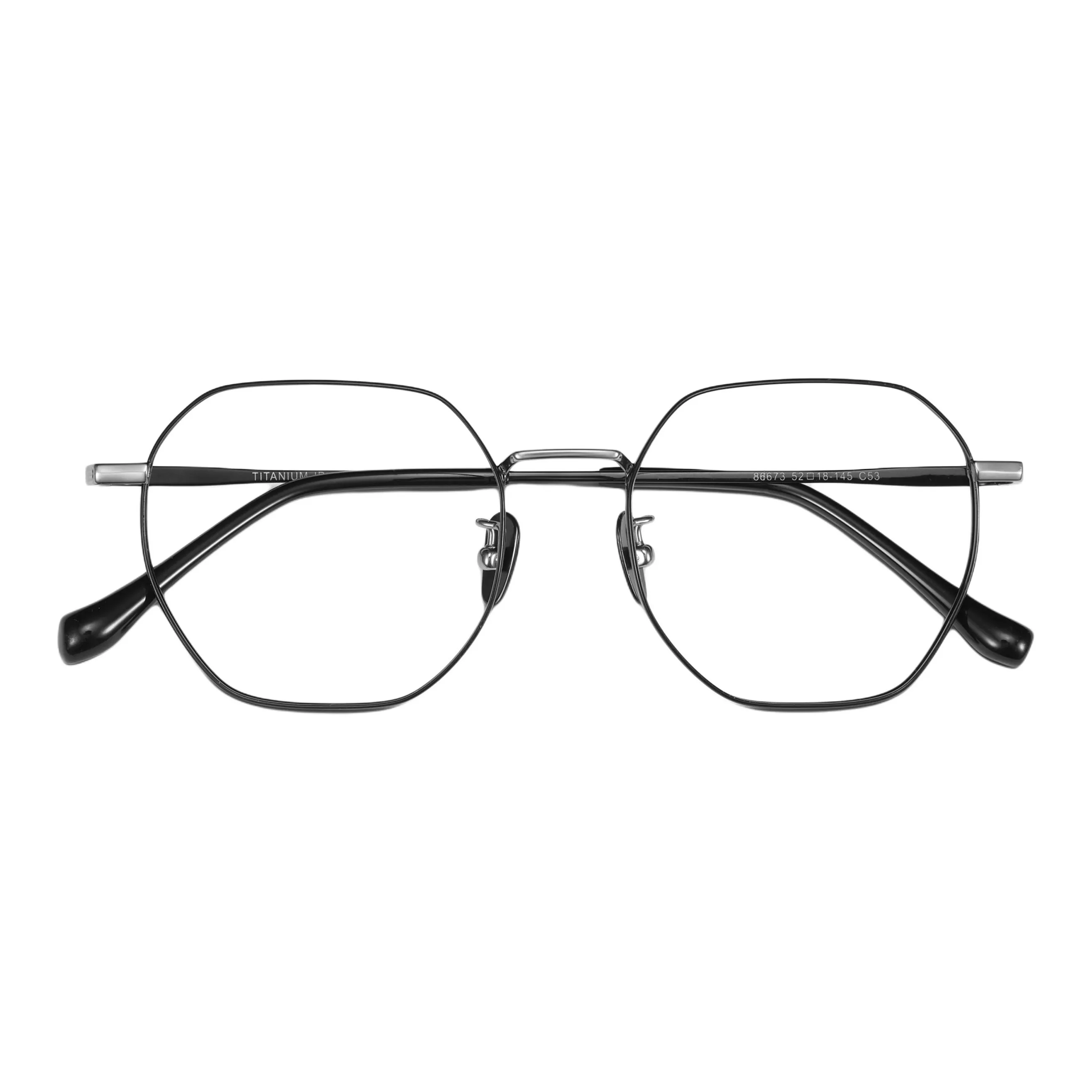 Wood Premium Титан Нерегулярная форма Оправы для очков Унисекс