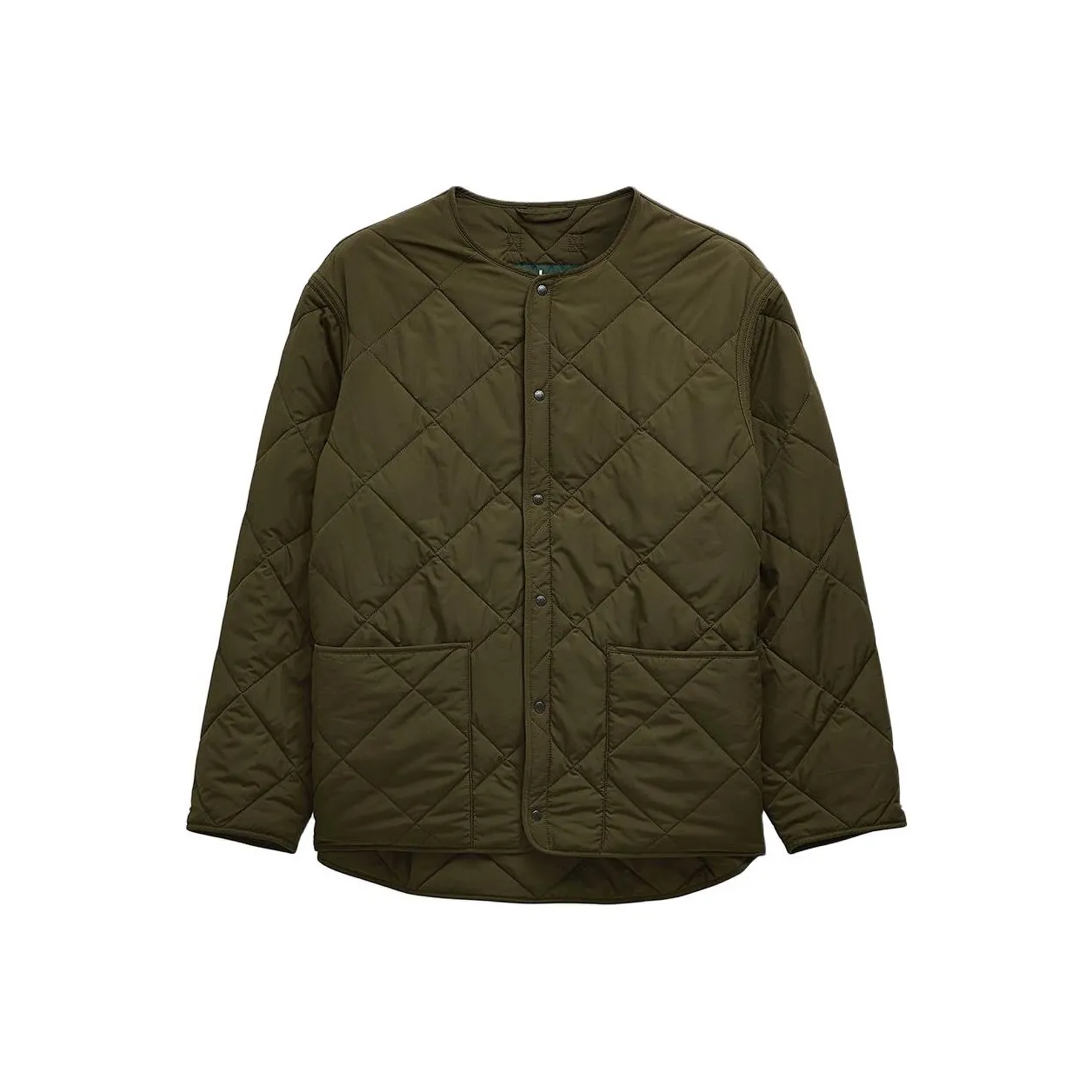 BARBOUR x KAPTAIN SUNSHINE FW25 Хлопковый пуховик Мужской