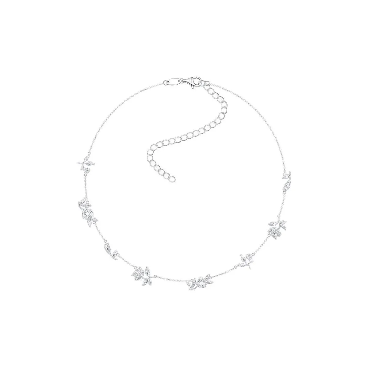 YVMIN SHUSHU TONG Золото с покрытием ожерелье с цирконием унисекс