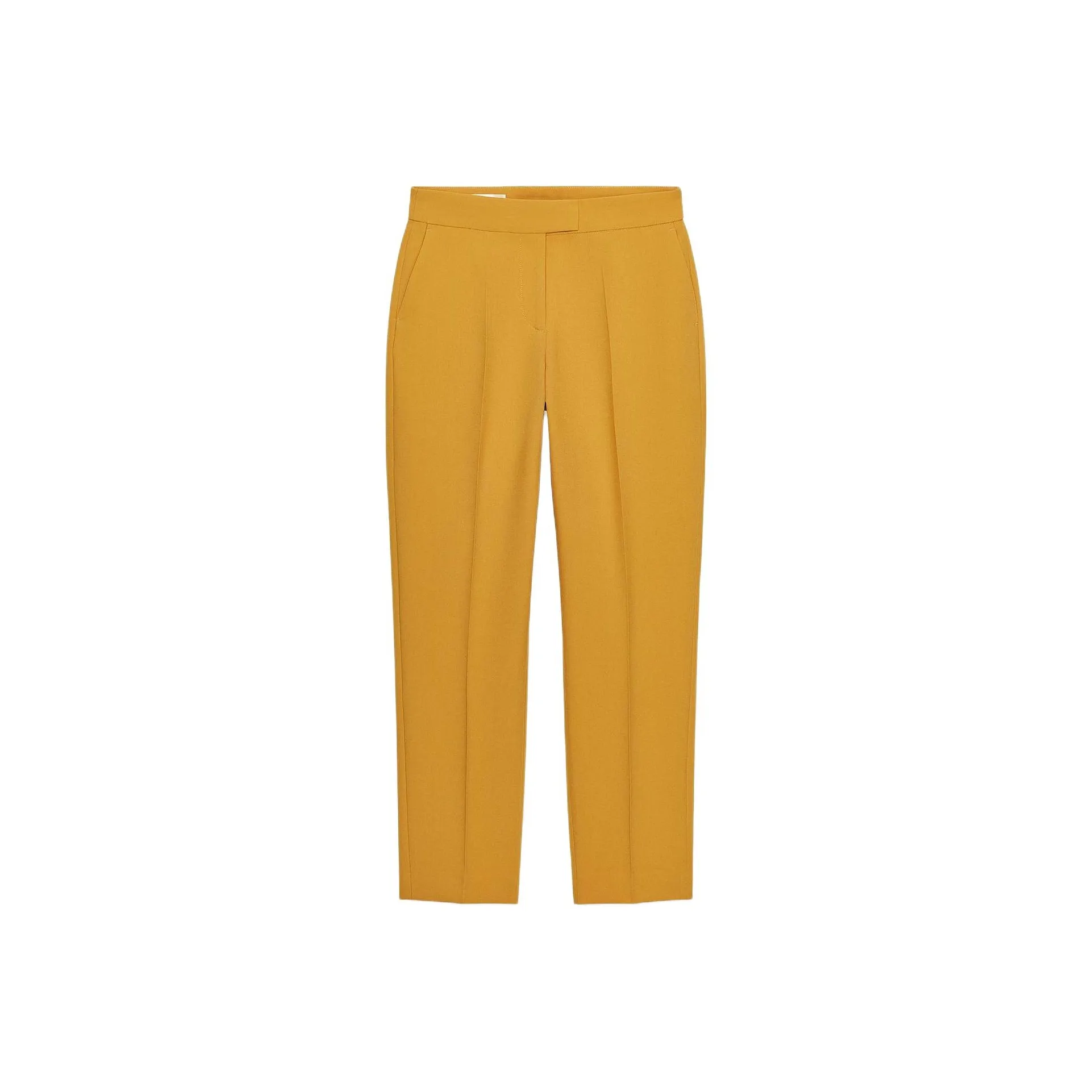 ZARA Горчичный женский костюм брюки