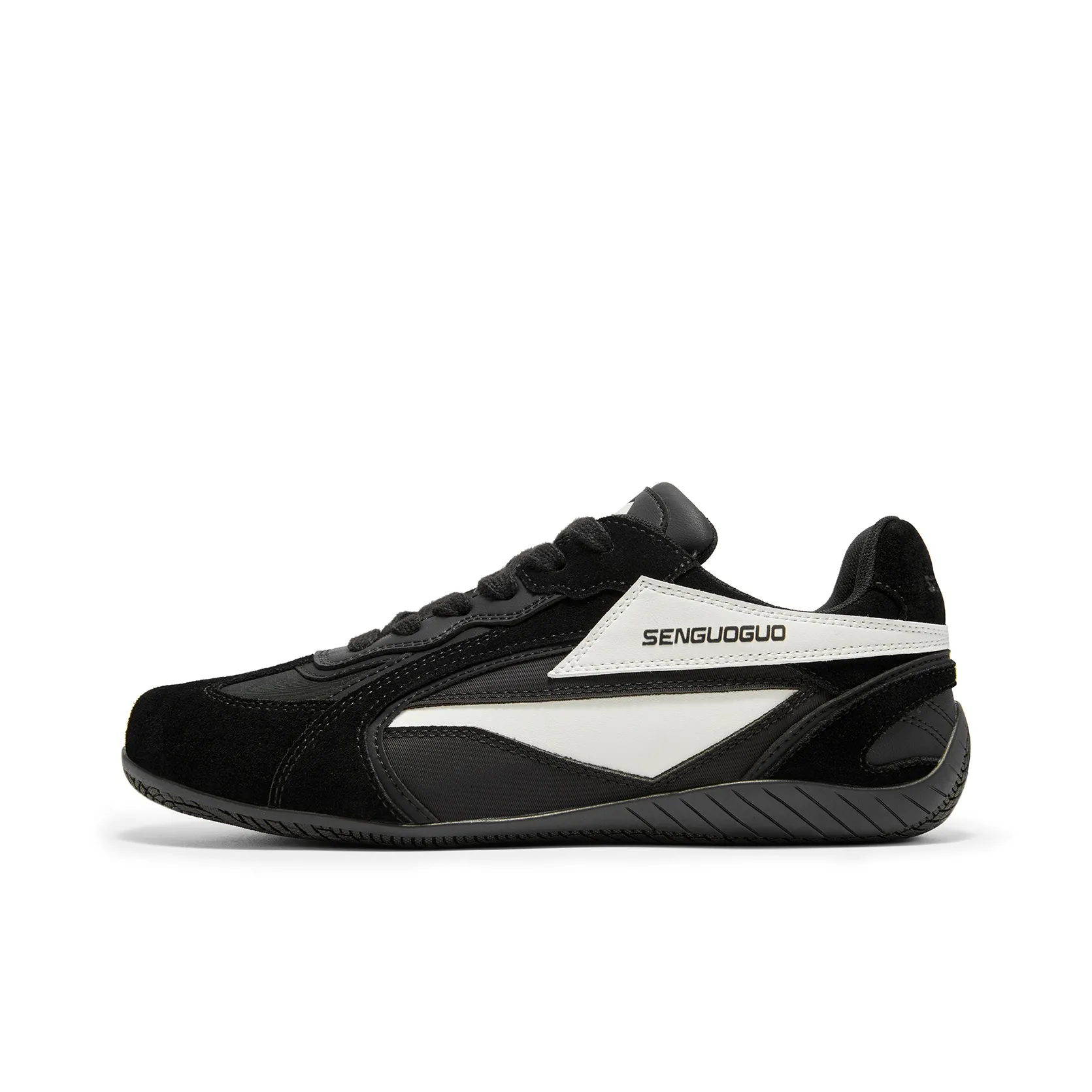 SENGUOGUO Амортизация Высота Увеличение Низкие Кеды Немецкий Армейский Черный Белый