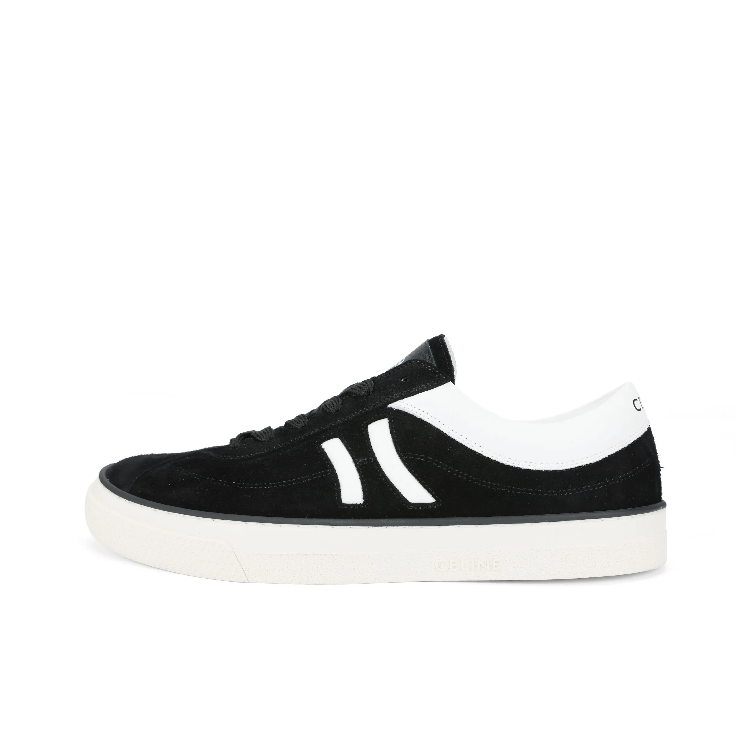 CELINE Skateboard Shoes Men Low Top Black