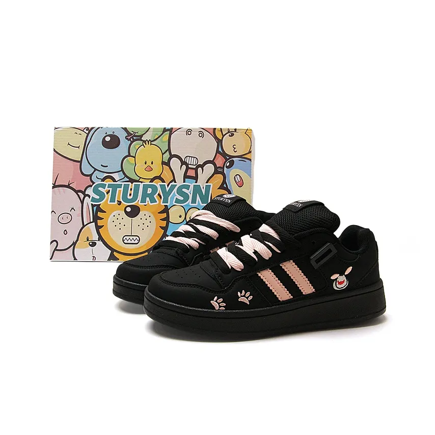 STUR YSN Износостойкий и Легкий Низкий Топ Скейтборд Кроссовки Унисекс