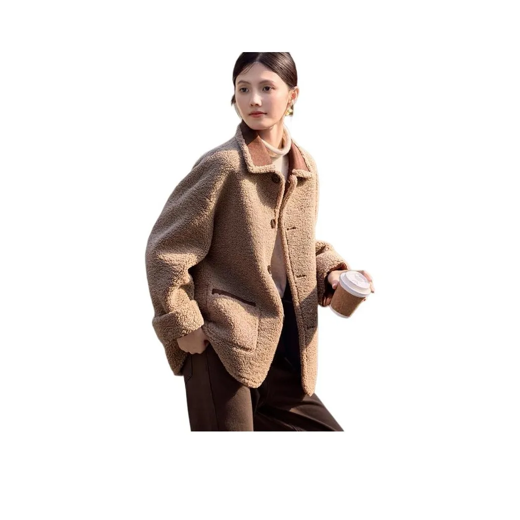 XWI Кофе Женские Бархатные Куртки