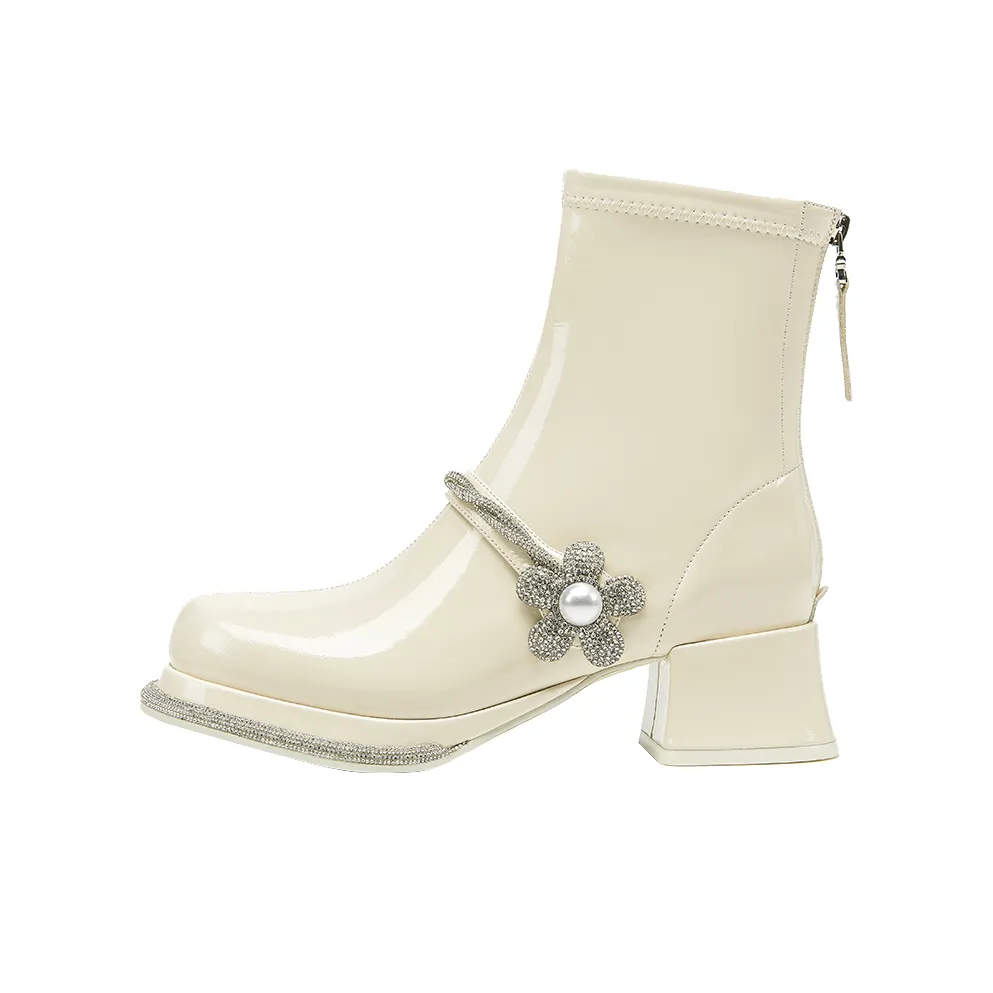 SHOESZOOO Принцесса Стиль Стиллетто Ботильоны на каблуке 5 см Женские