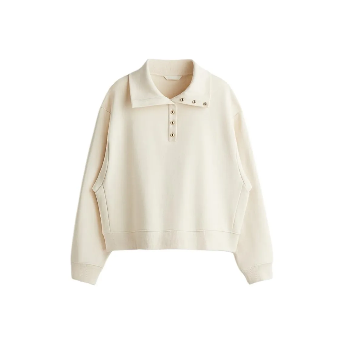 H M Кремовые Женские Свитшоты