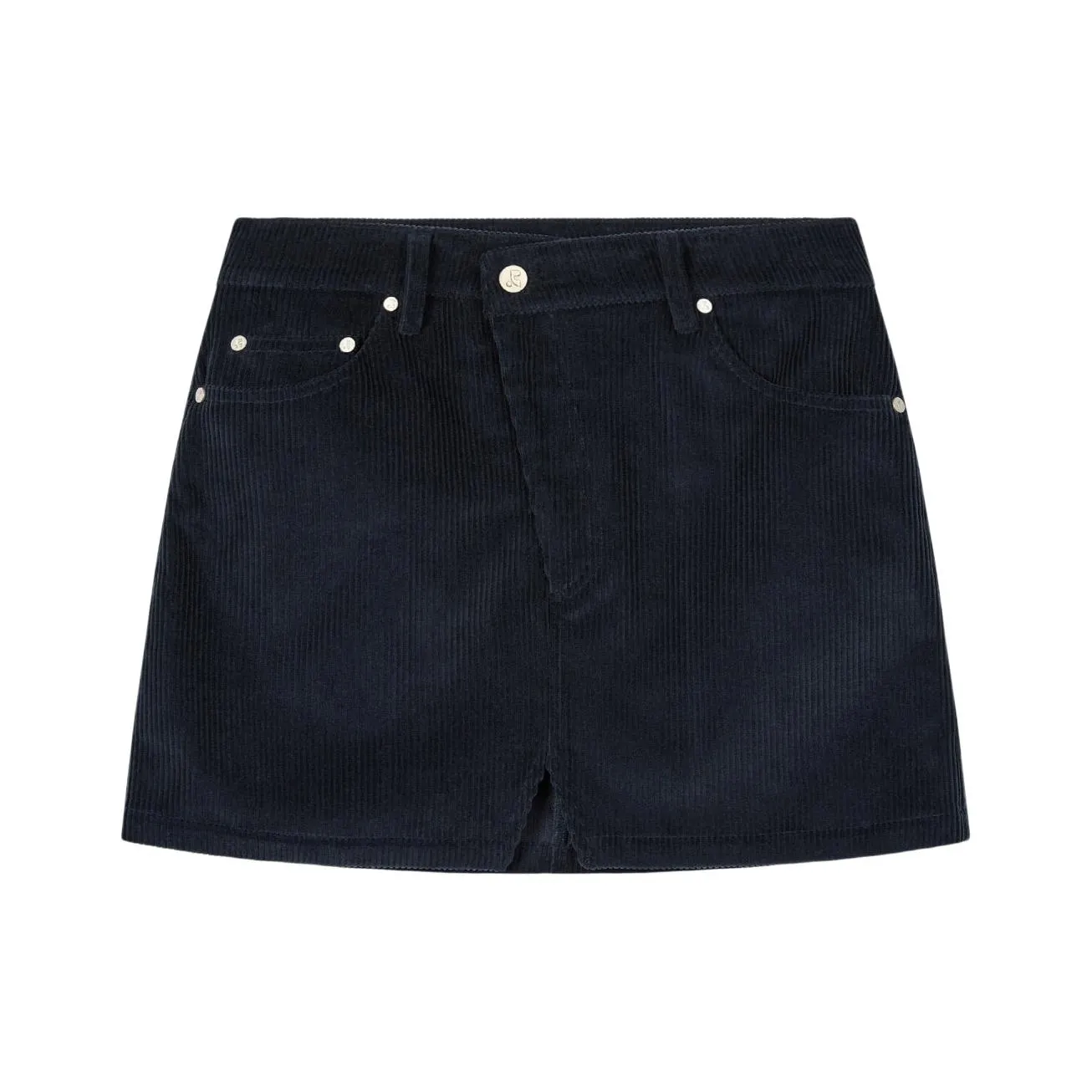 Rest Recreation FW25 Вельвет UNBALANCE Юбка Повседневная Короткая Юбка Женская