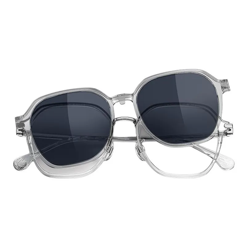 PARIM TR90 Нерегулярная форма Оправы для очков Унисекс Розовое золото