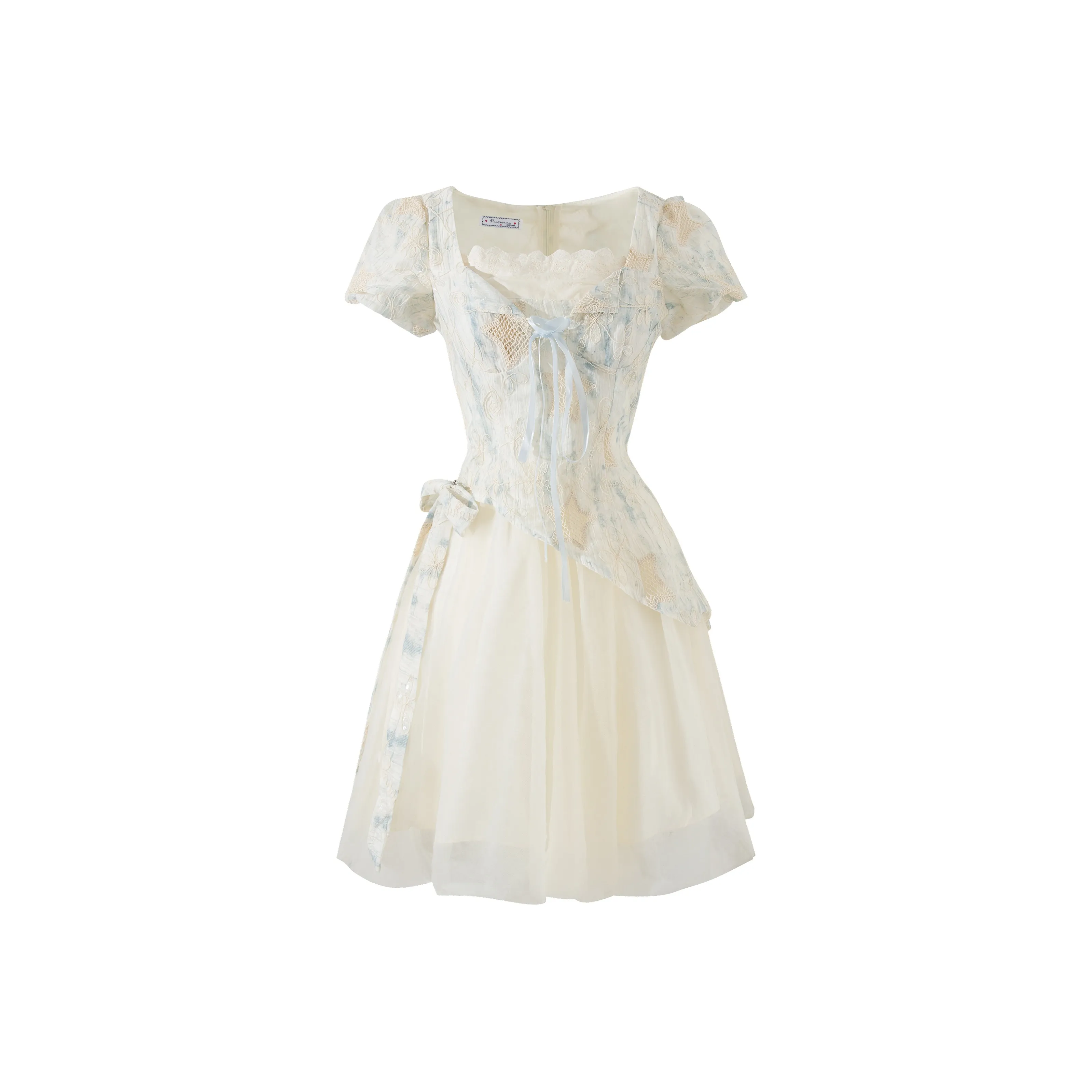 PAVLISOVA Короткое платье с короткими рукавами женское