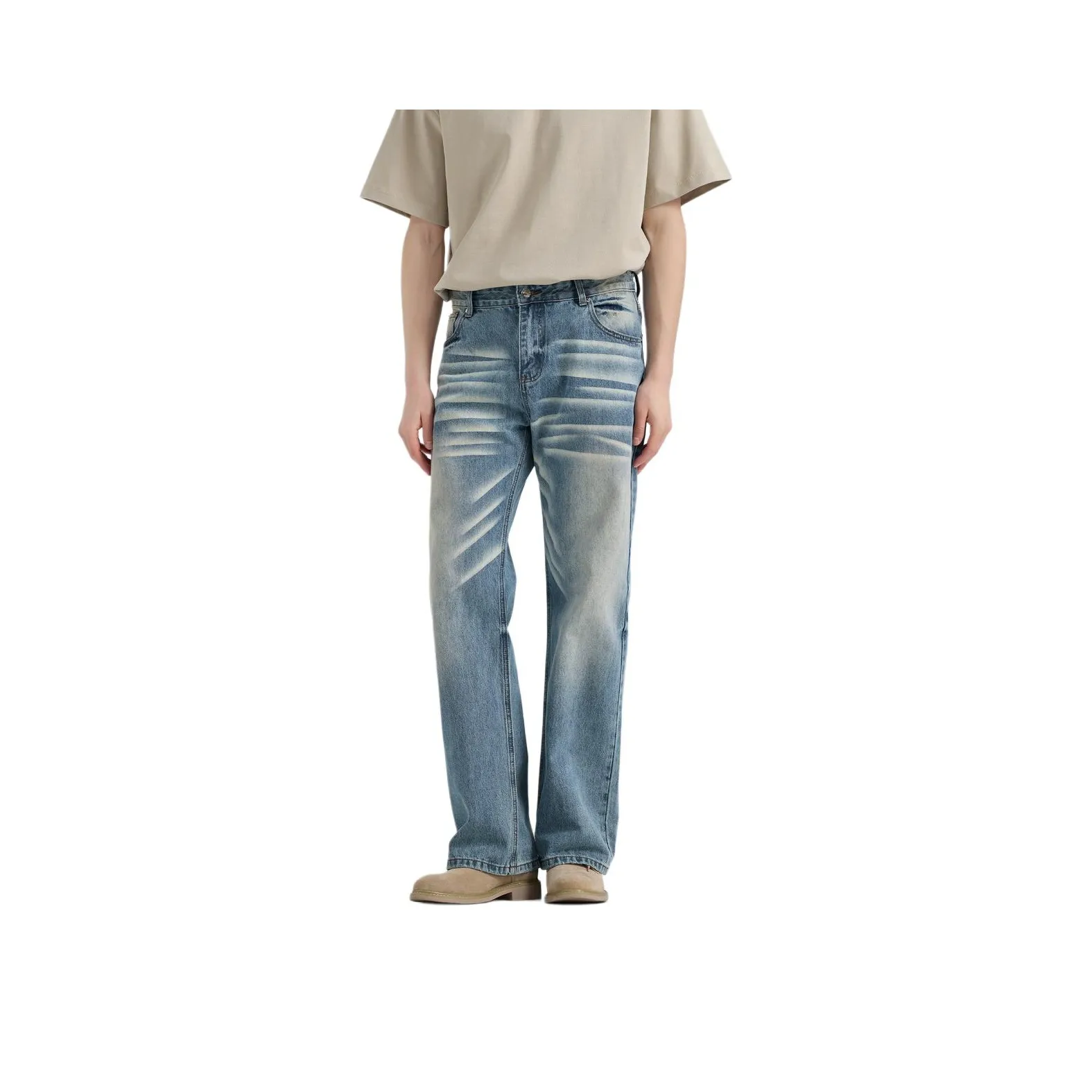 WILD LEADER Синий [NKW5138W14XXK] Унисекс Джинсы