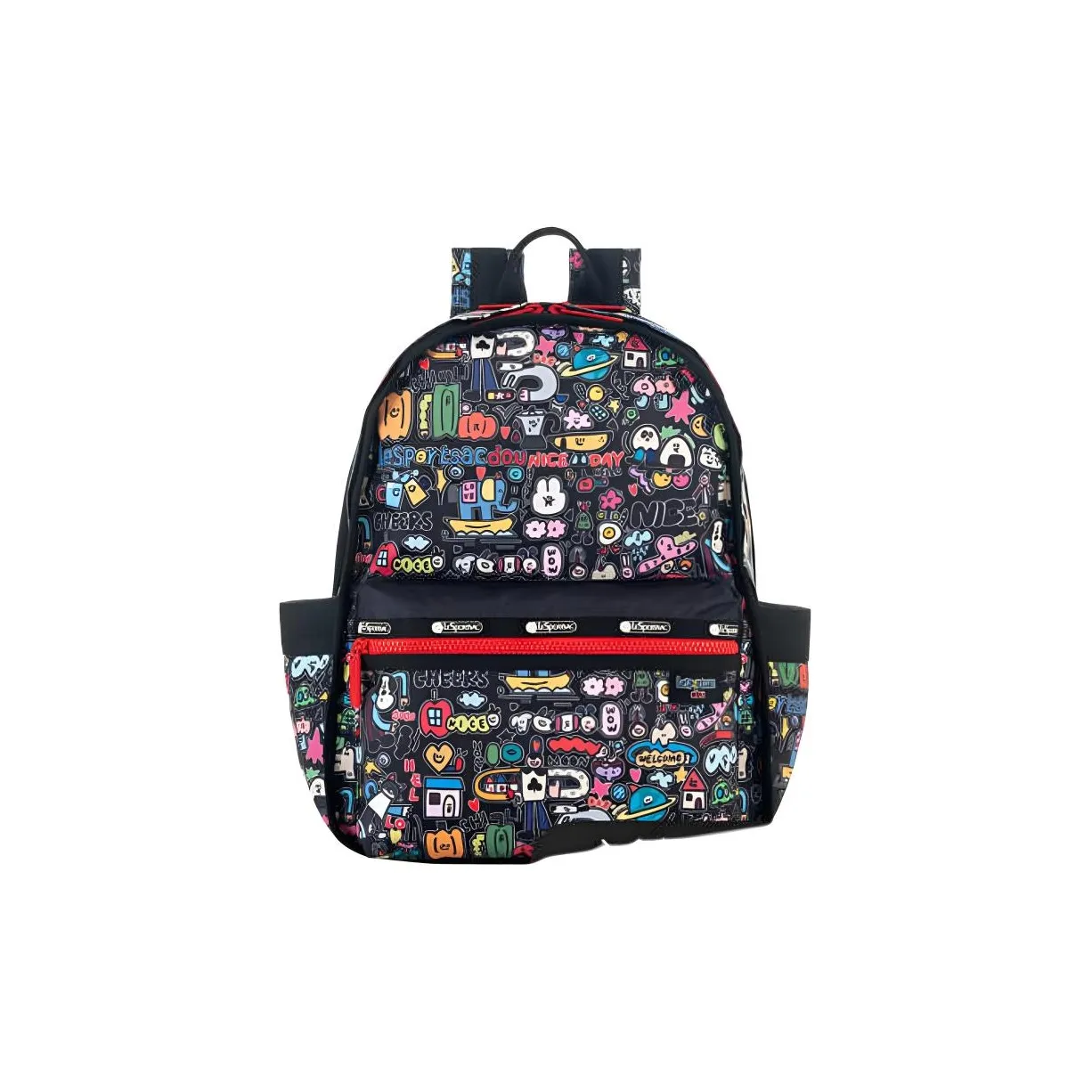 LeSportsac Ткань Рюкзак Унисекс Черный