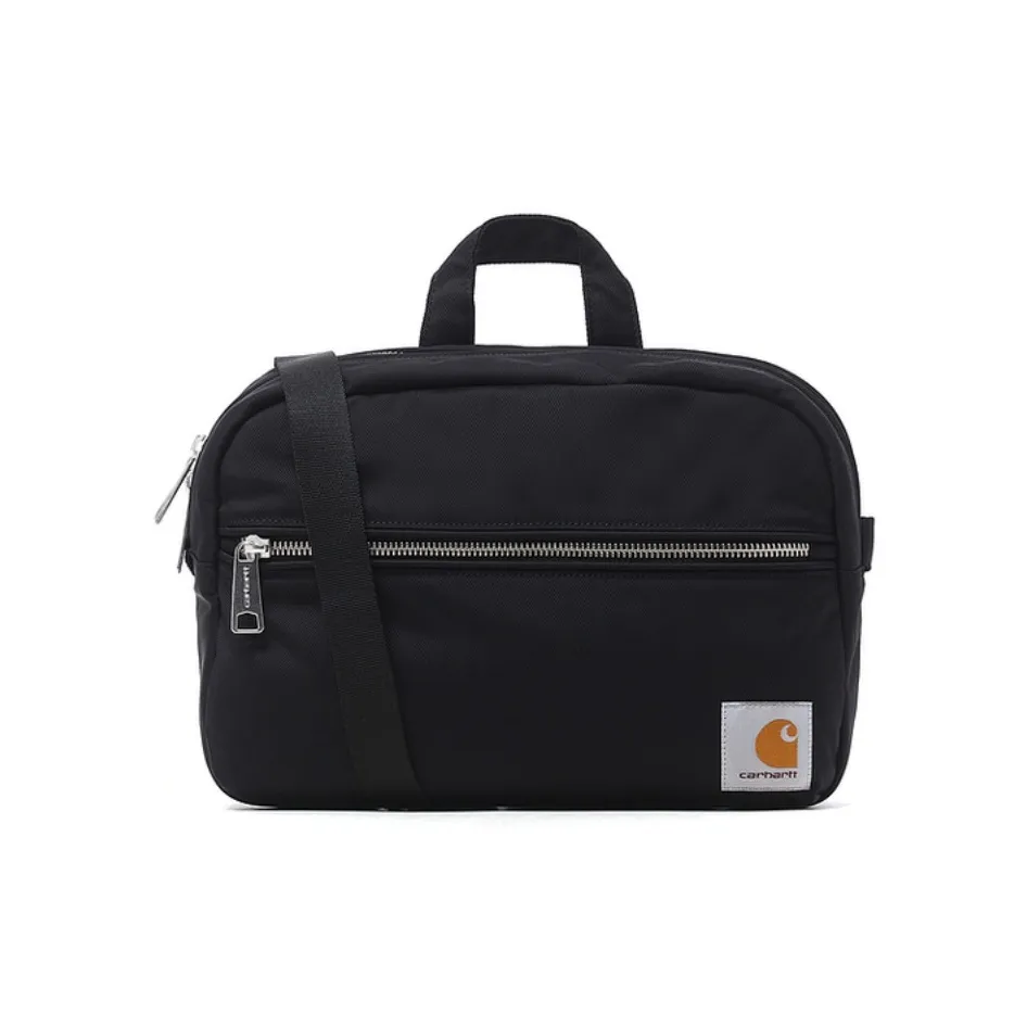 Carhartt WIP Покрытый холст Сумка через плечо Стандартная Мужская Черная