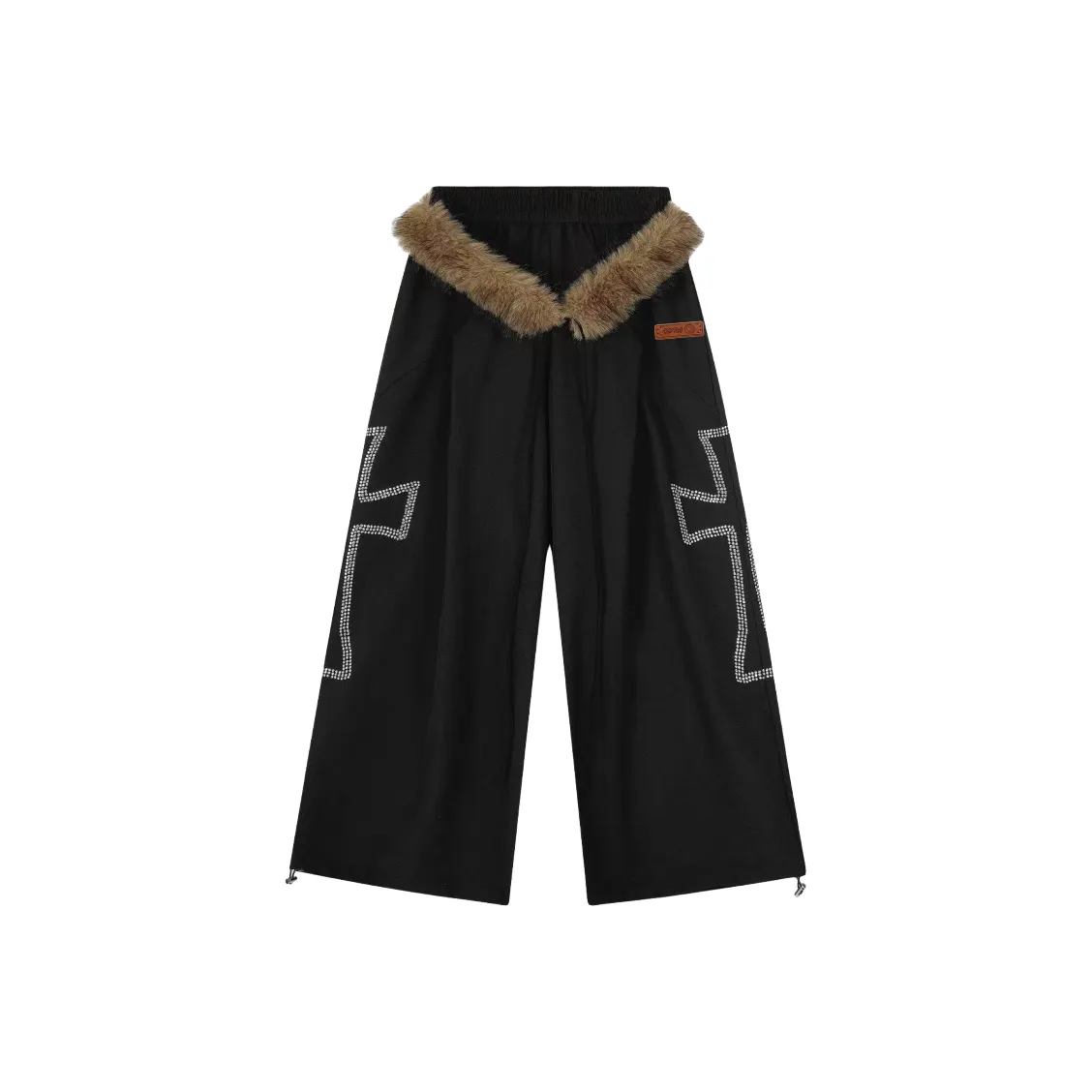 GDRG Черные Унисекс Повседневные Штаны