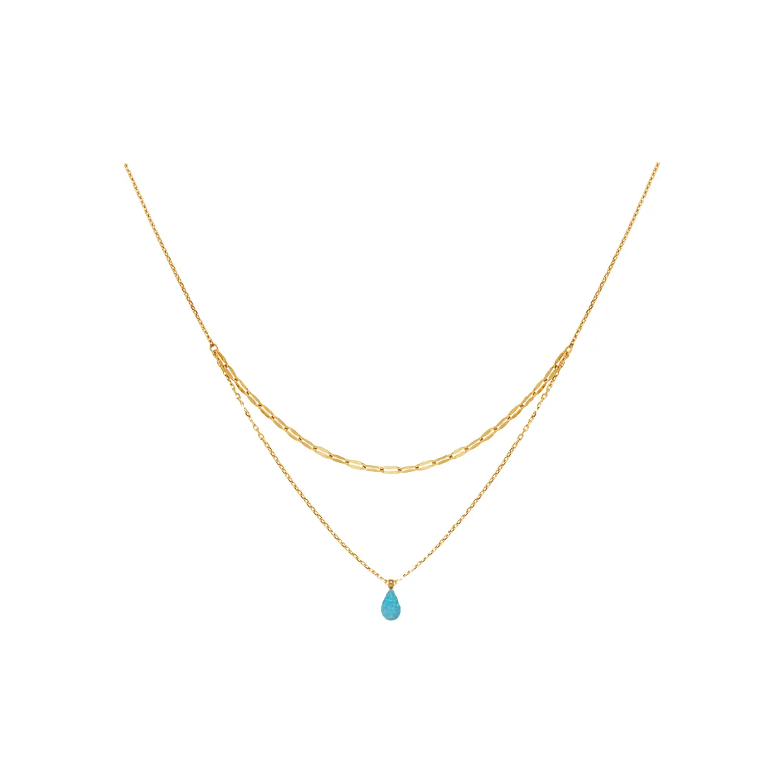 YOAR Титановые стальные ожерелья женские