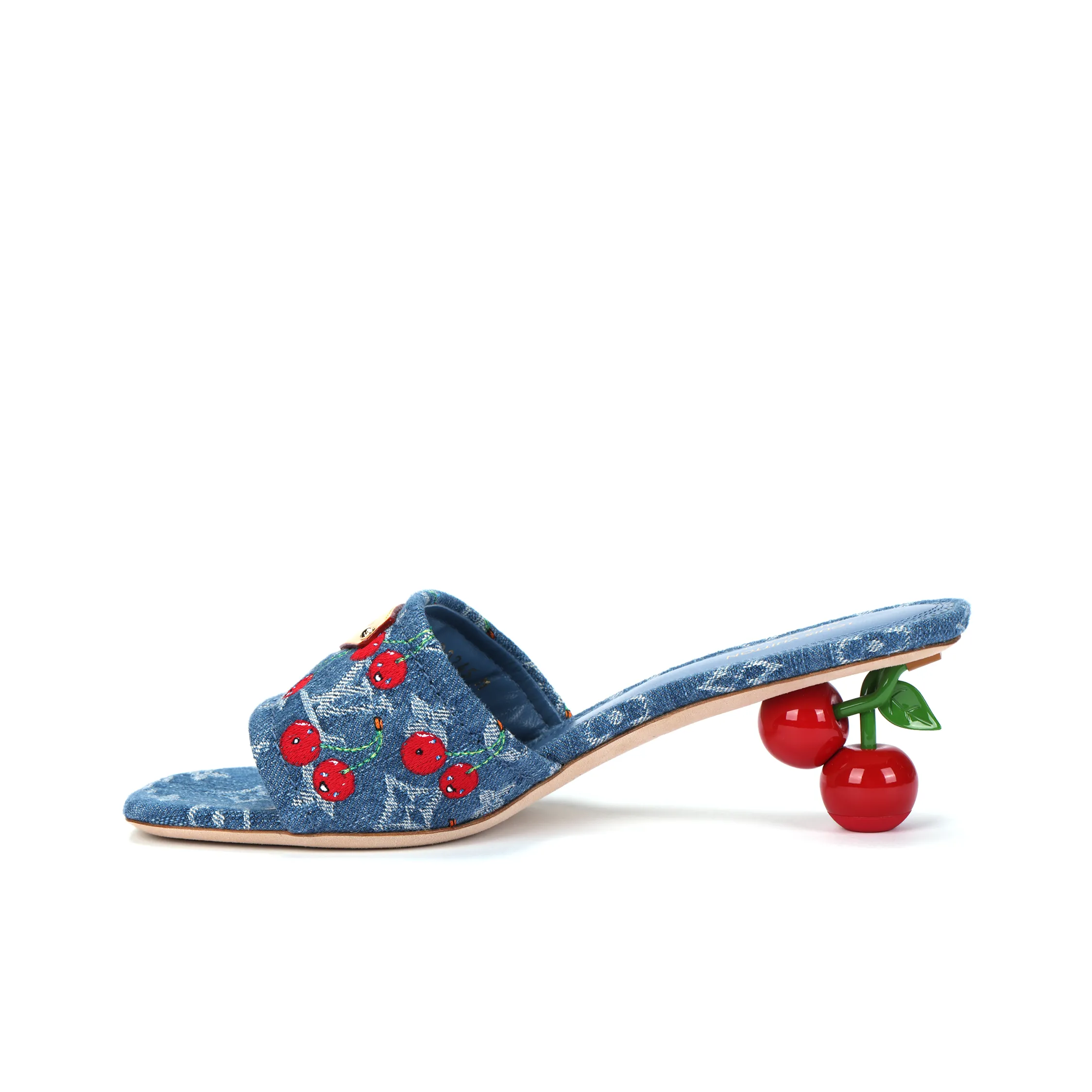 Takashi Murakami X LOUIS VUITTON Lily Slide Slippers Women's Blue
