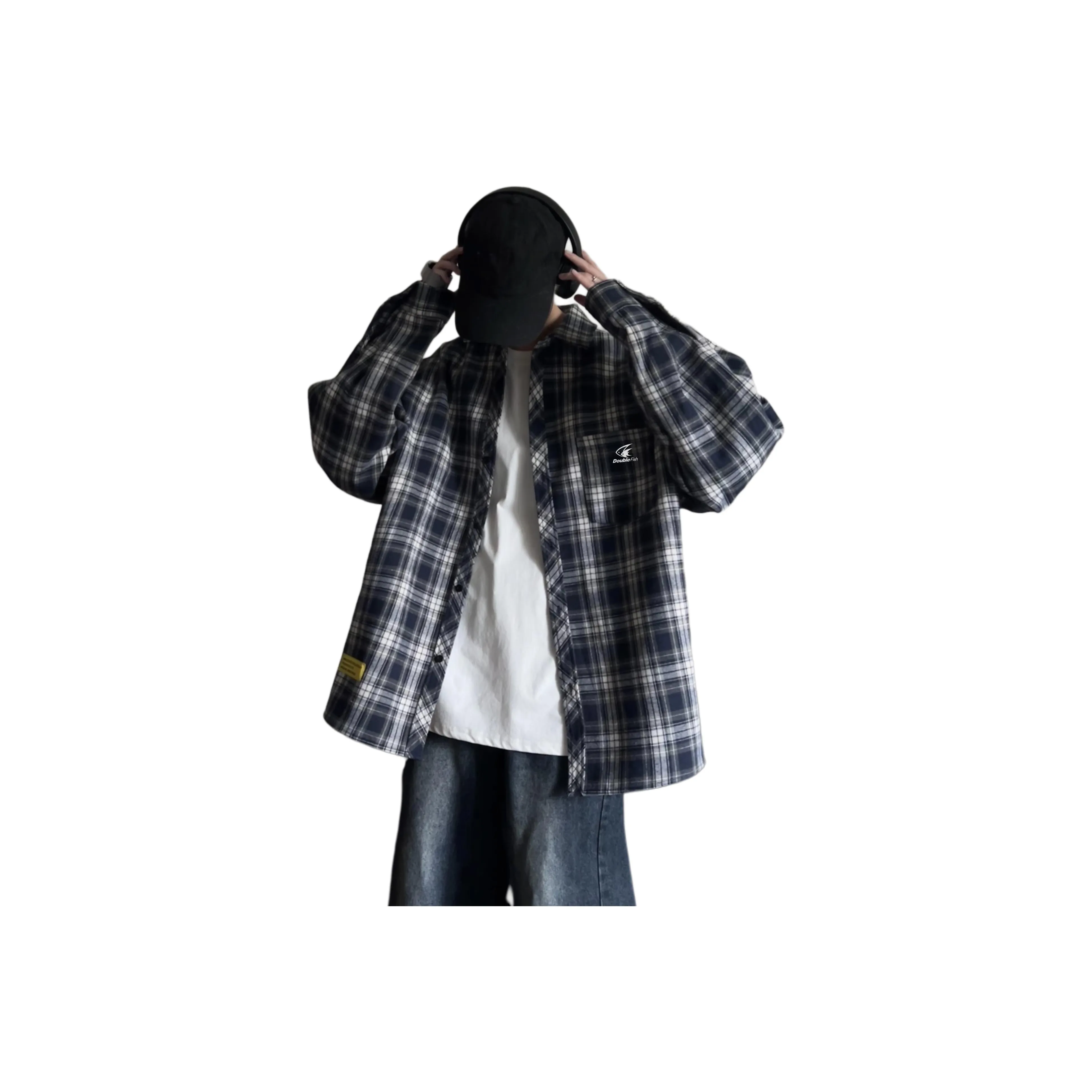 Двойная рыба Унисекс Рубашки