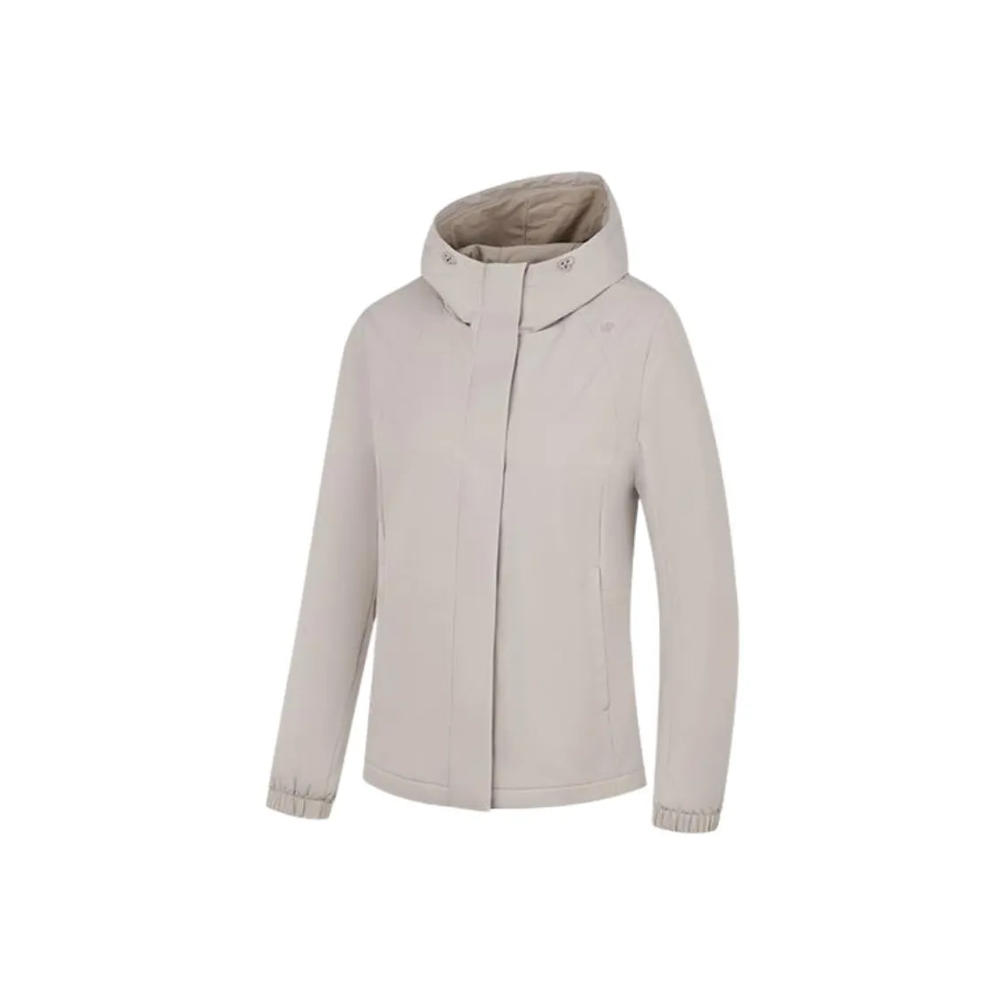 QIAODAN LUNAR Каменный цвет Женская тренч