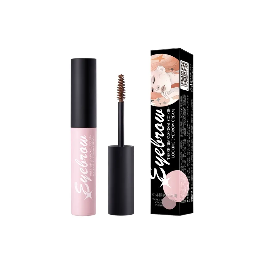 YAQINUO Гель для бровей с эффектом 3D и цветом замковый