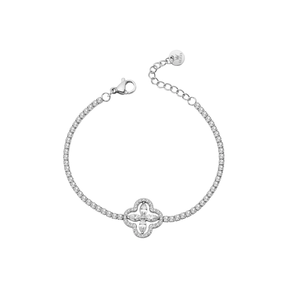 OLEVS Браслеты из нержавеющей стали Женские Серебряные OLS 218 г