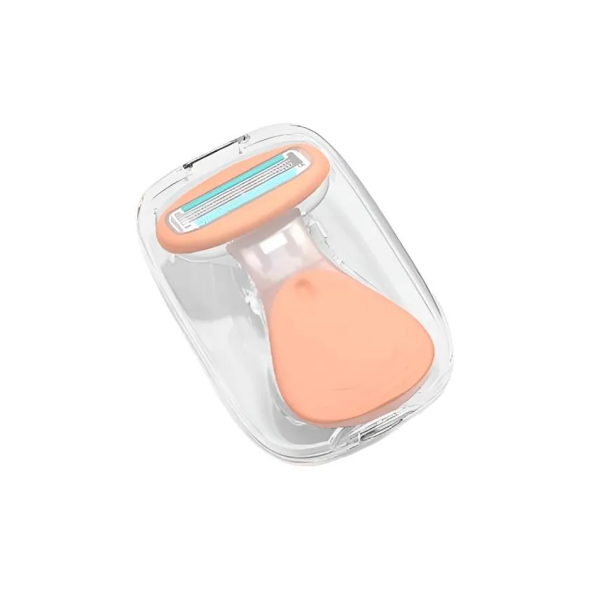 Macrocrystal Ручная бритва для удаления волос подмышками и на ногах женский тип безопасности инструмент для бритья