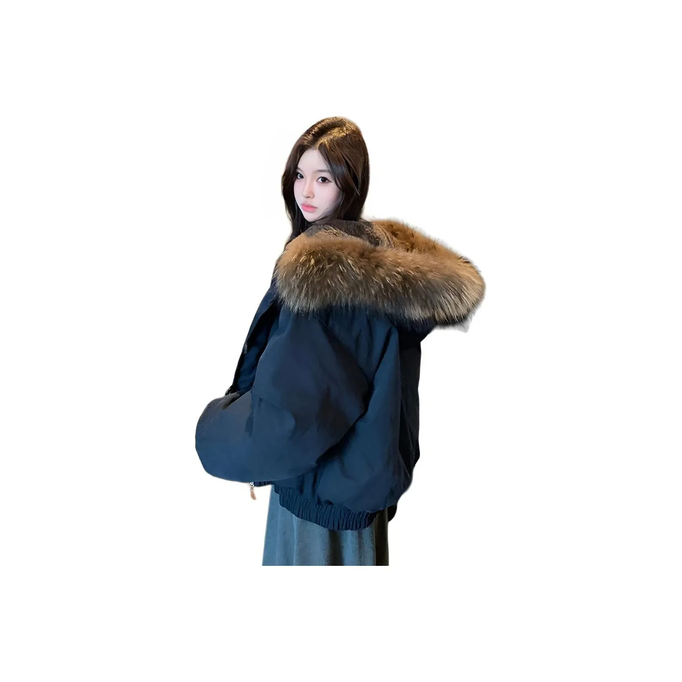 EIDOLON GRAIN Хлопковый пуховик женский