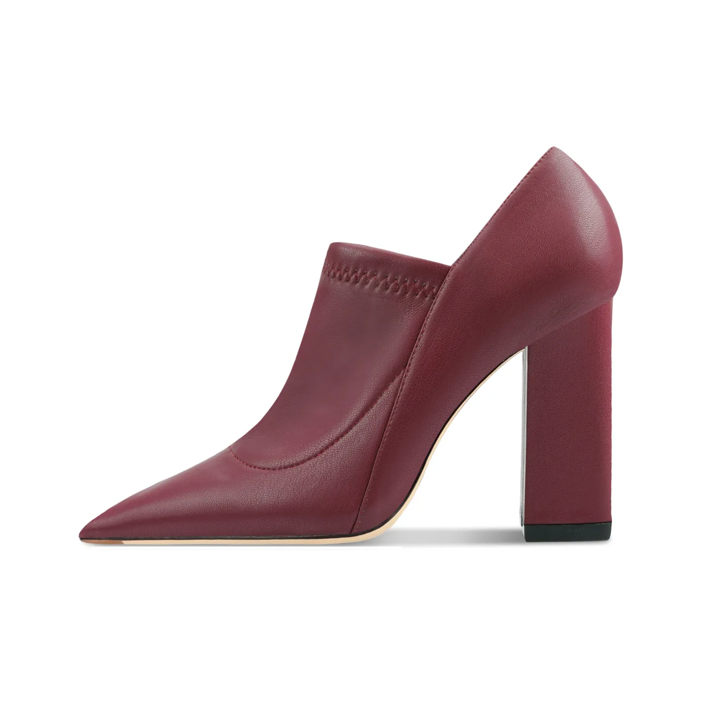 Siwei Осень и зима Заостренный носок Грубый каблук Универсальный Элегантность FASHION BOOTS Супер Высокий каблук Женские Коммутирование Ботильоны