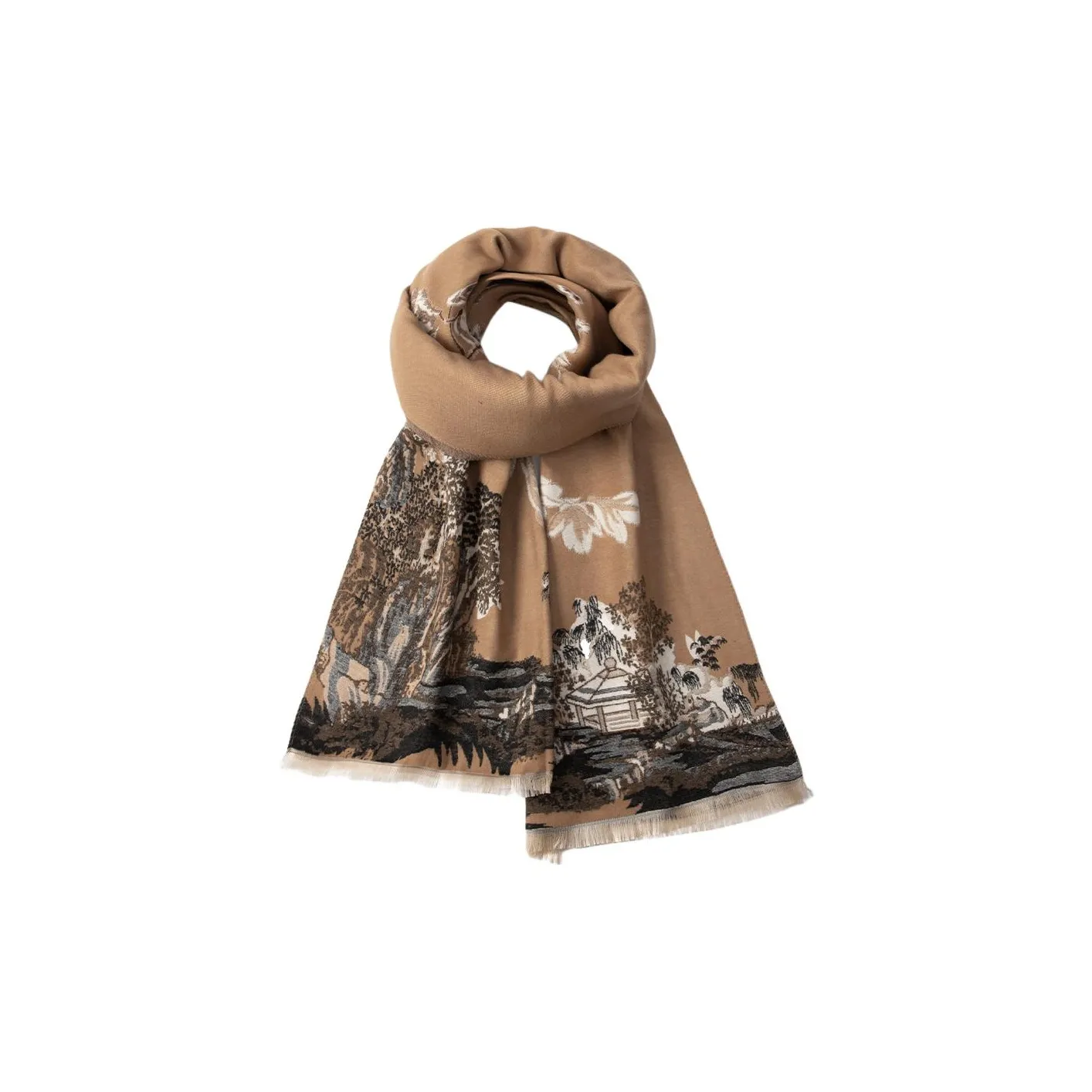 Red Bean Полиэстер Трикотаж Шарфы Унисекс