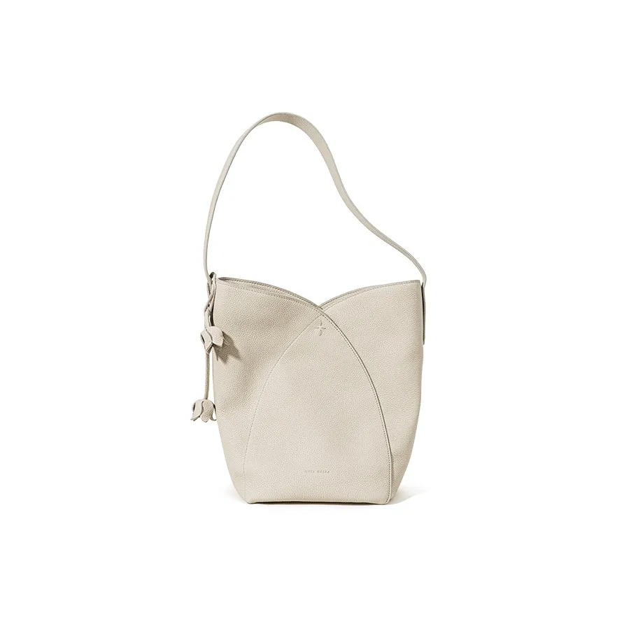 DREA BASAA Сумка-ведро из натуральной коровьей кожи плечевая сумка среднего размера женская многоцветная