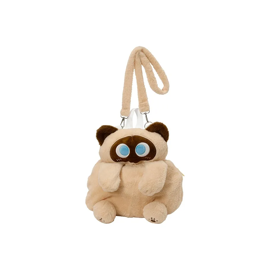 WXRX Плюшевые сумки через плечо хаки черный