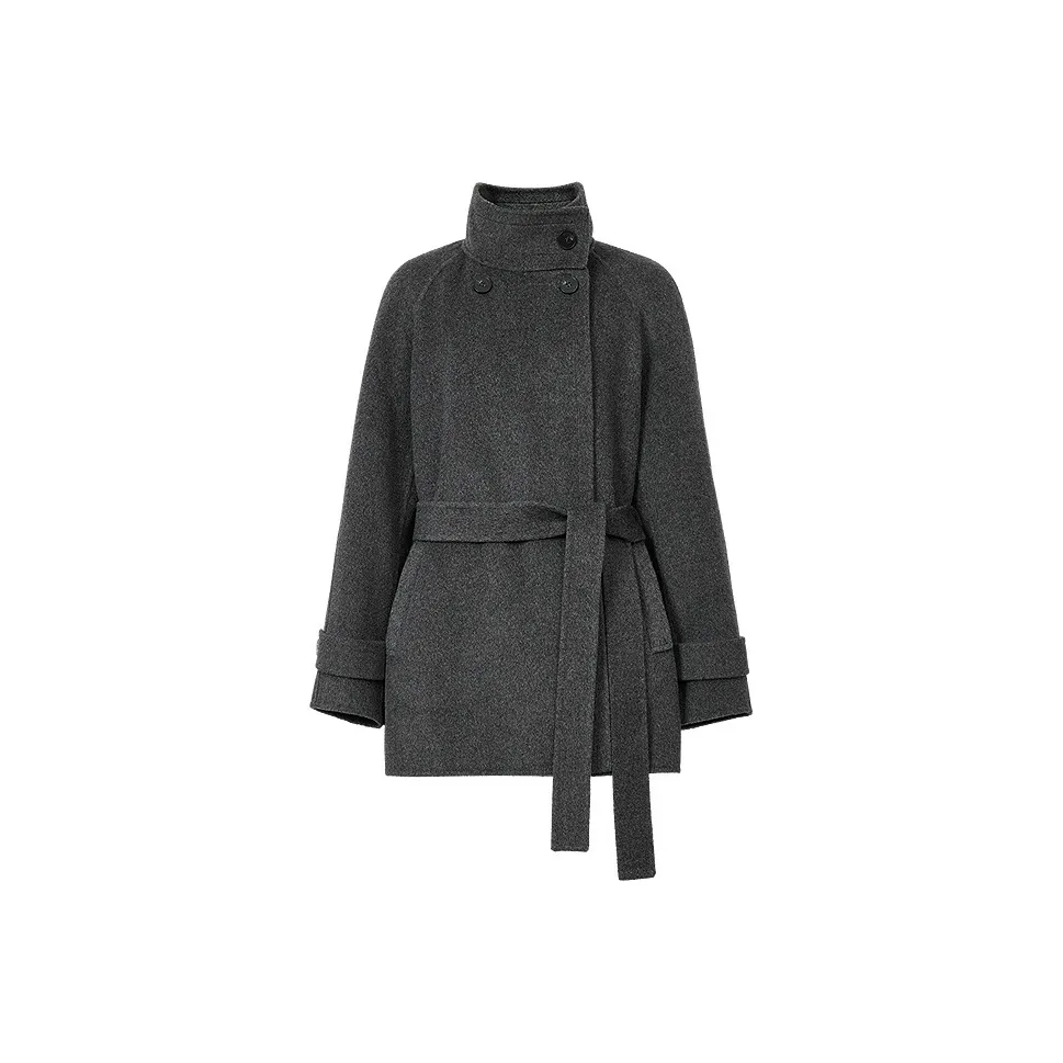Hopeshow Дымчато-серый 056 Женское пальто