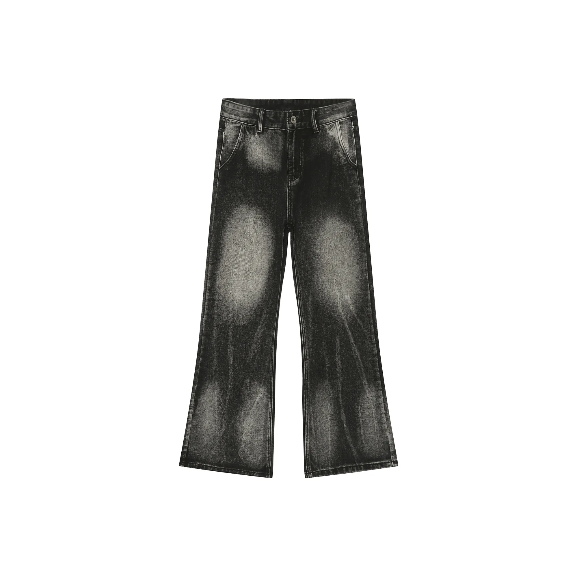 MAISON VINSON Черный Серый Цвет Унисекс Джинсы