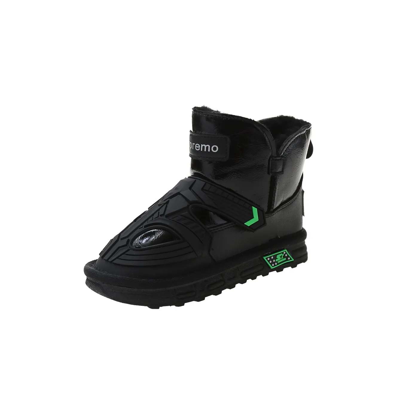 LONGDUIZHANG Slip-resistant Waterproof Высокий верх Детские зимние сапоги