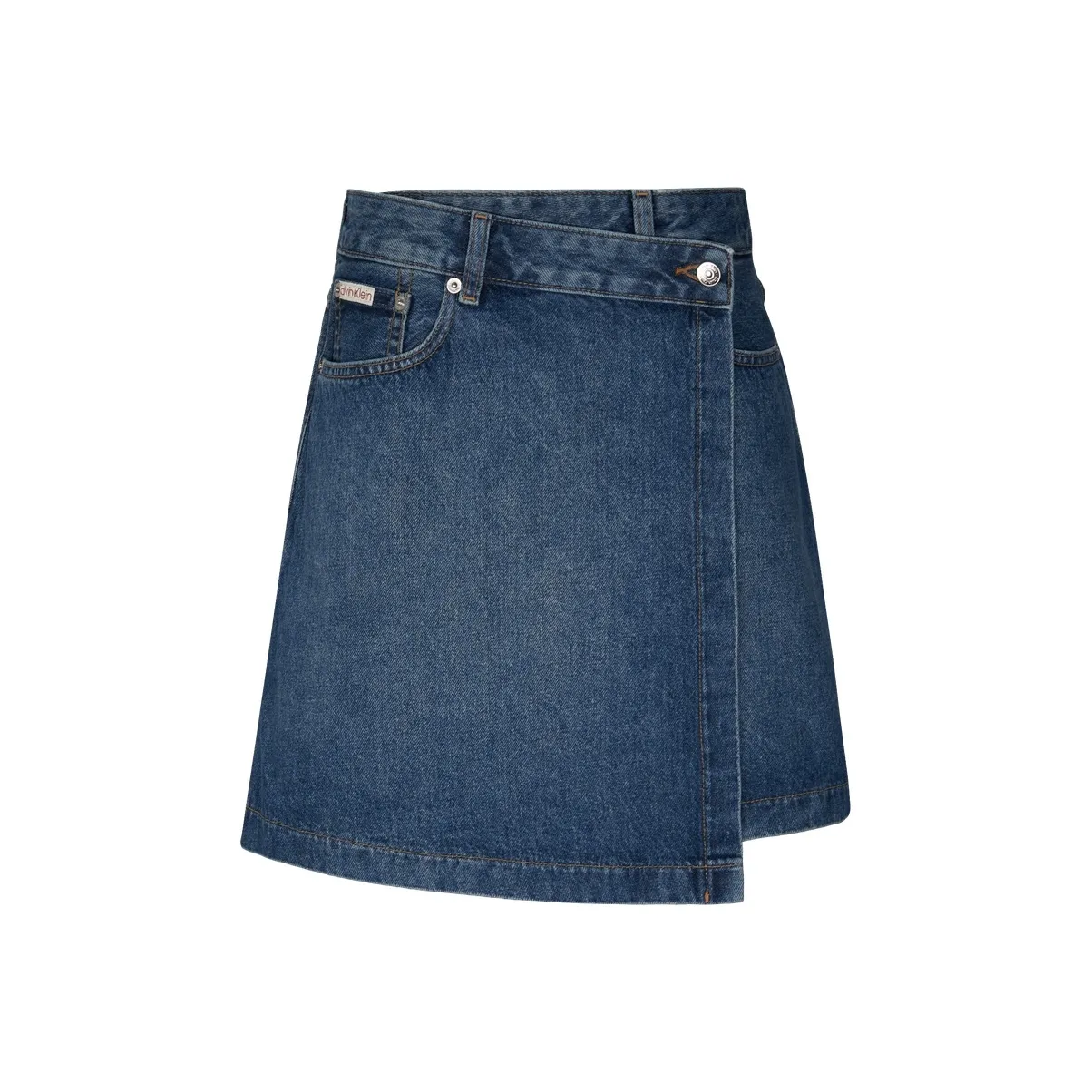 Calvin Klein Джинсовые короткие юбки Женские