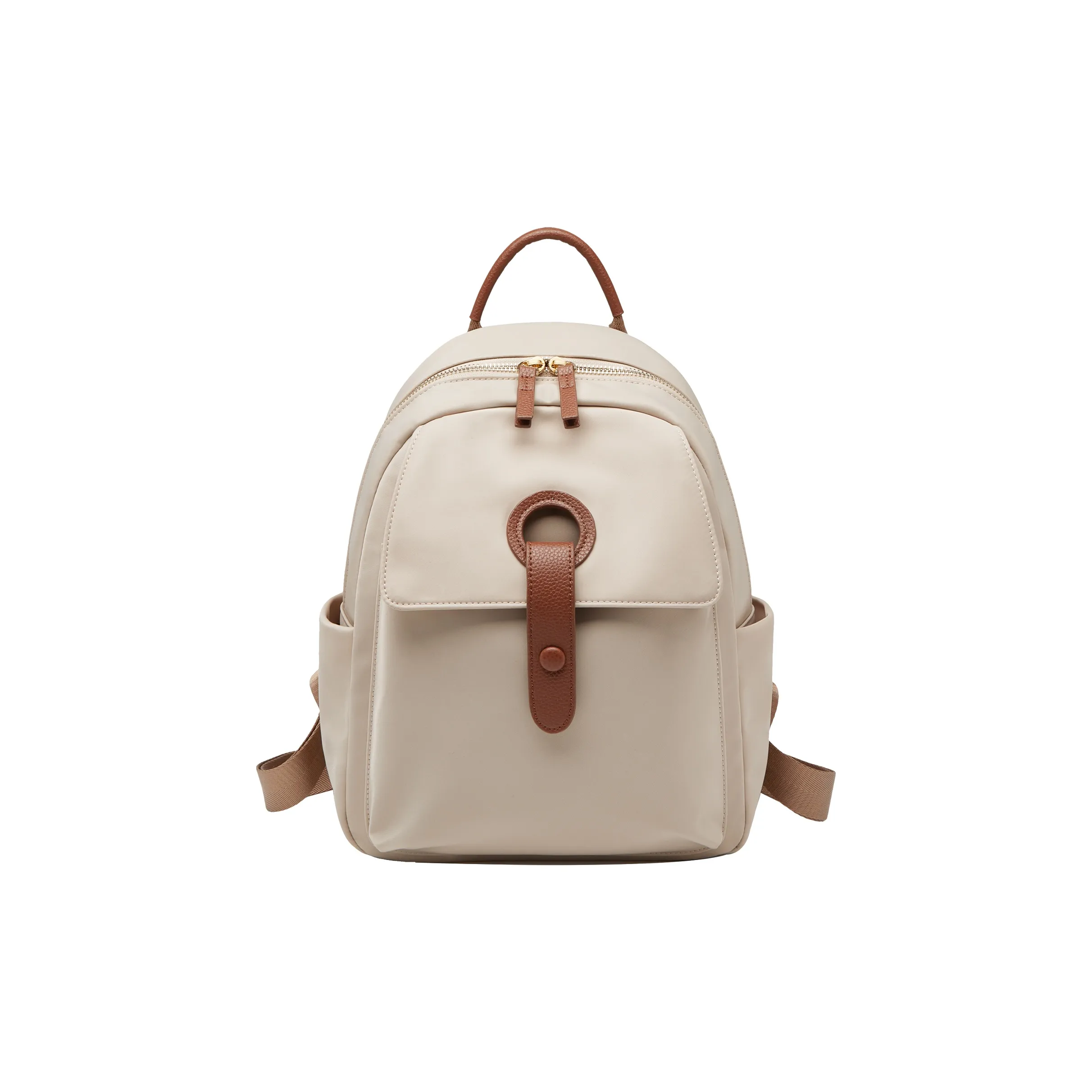 ZOOLER Рюкзак из крупнозернистой текстуры коровьей кожи стандартный женский многоцветный