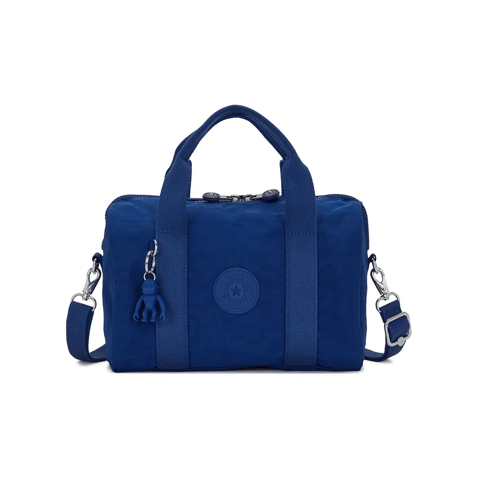 Kipling Полиамид Нейлон Сумка Средняя Унисекс Космический Синий