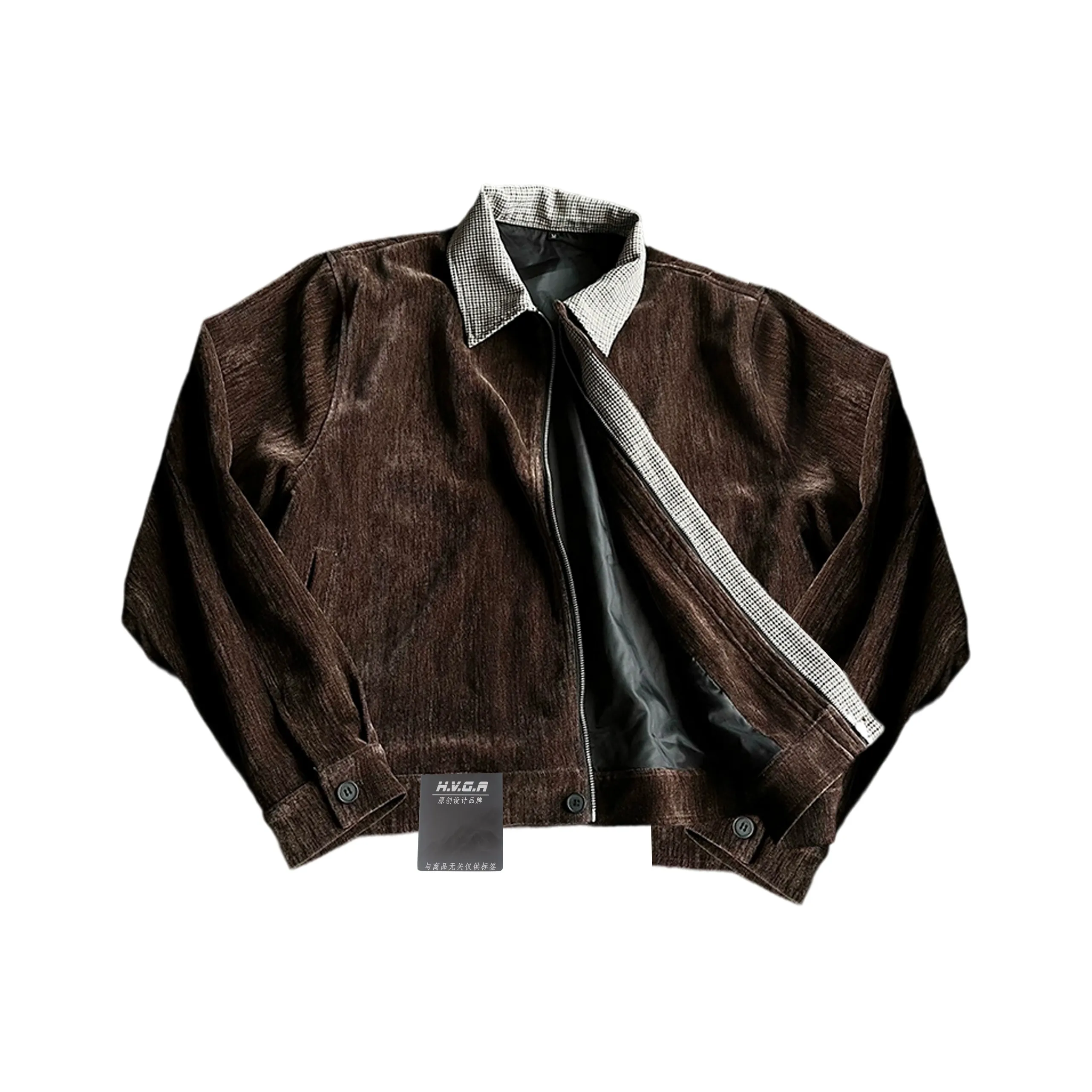 H.V.G.A Old Money Коричневый Унисекс Куртки