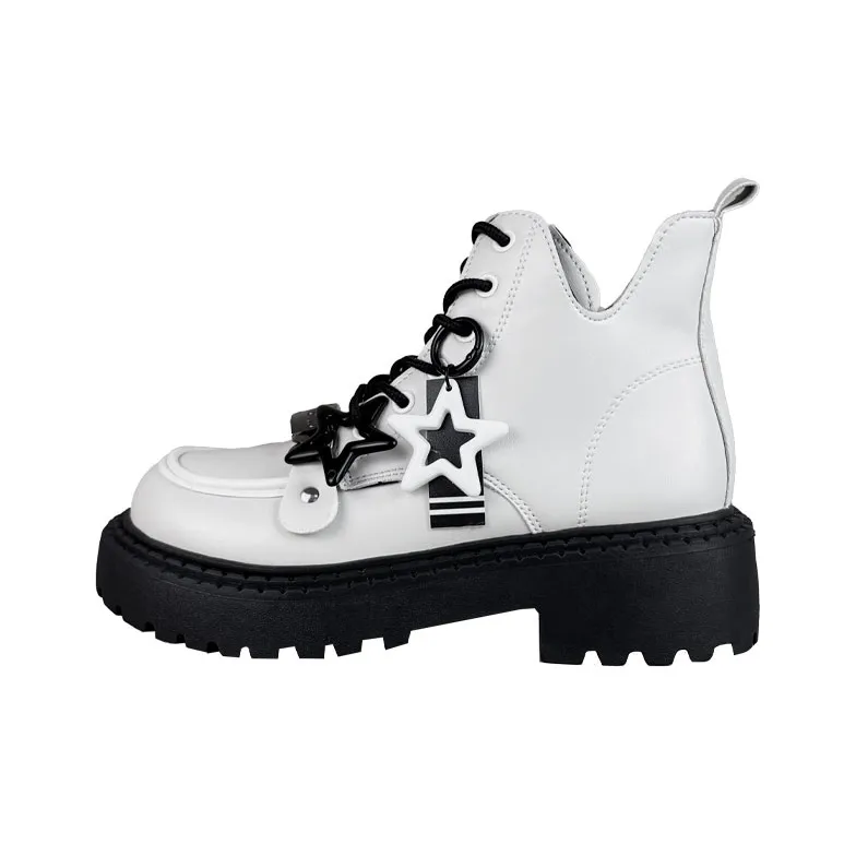 A M 11cm Martin Boot Platform Women's