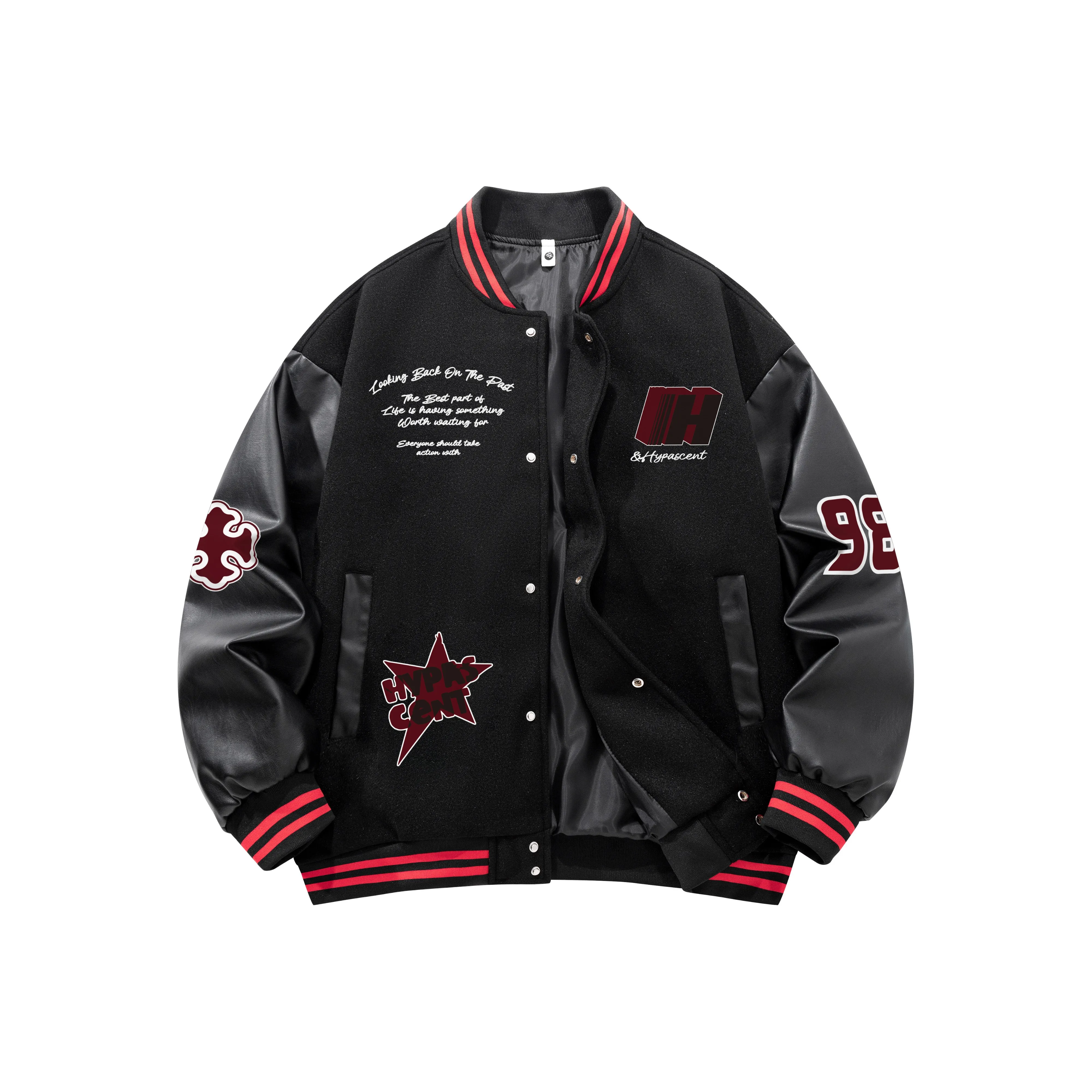 HYPASCENT Бейсбольная куртка Пальто Унисекс