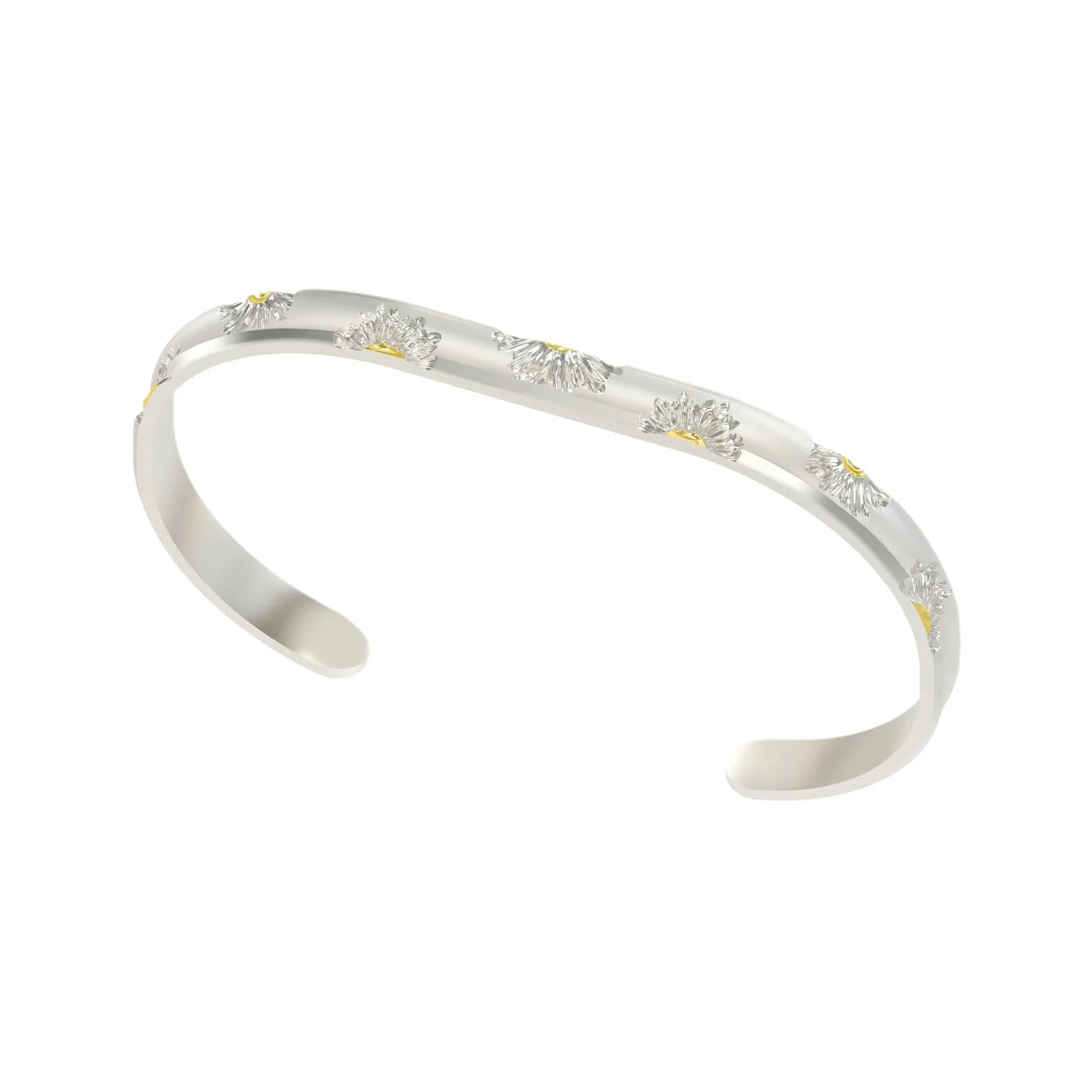 Mouhooland 925 стерлинговое серебро браслеты с покрытием из белого золота унисекс