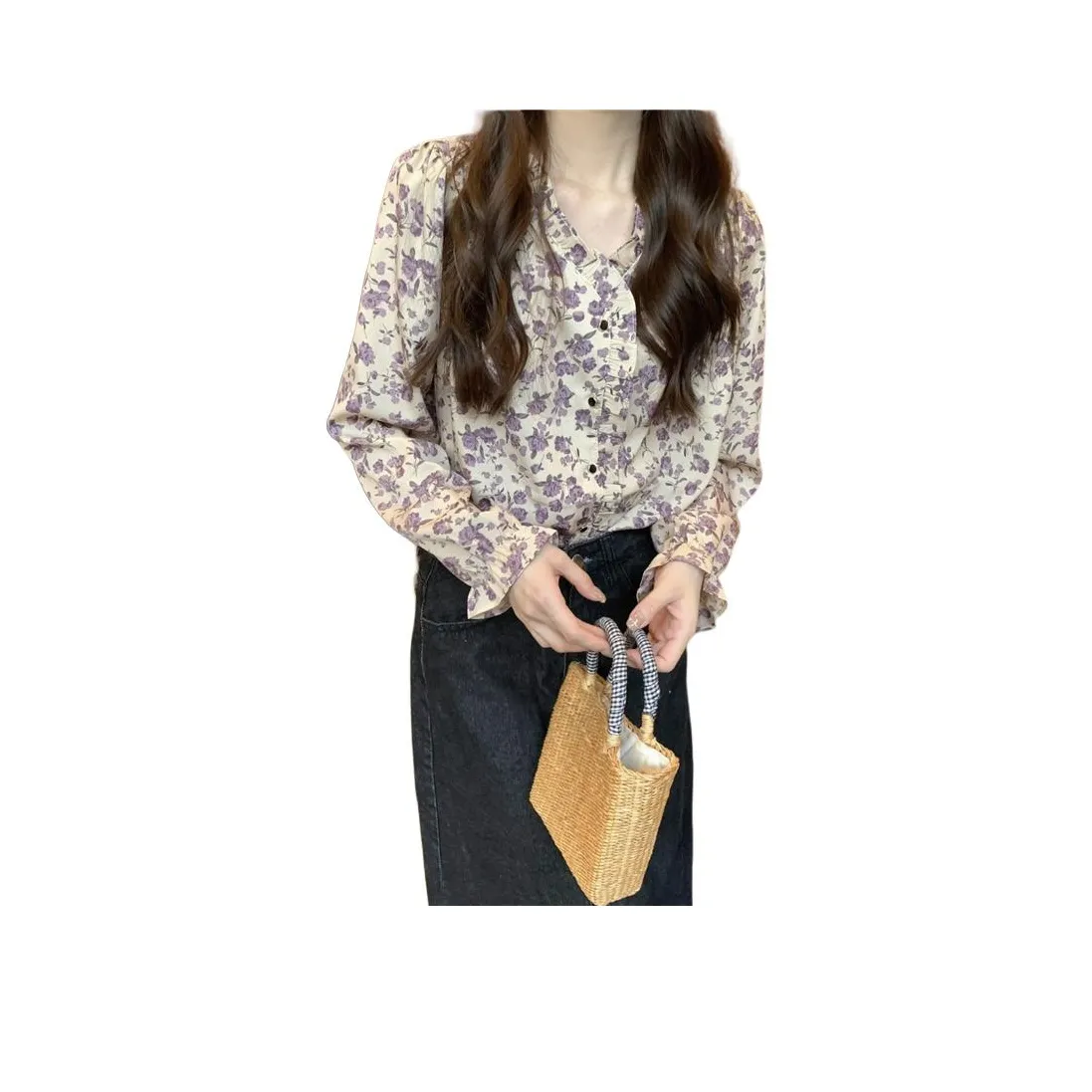 LIJIUJIU Женские рубашки