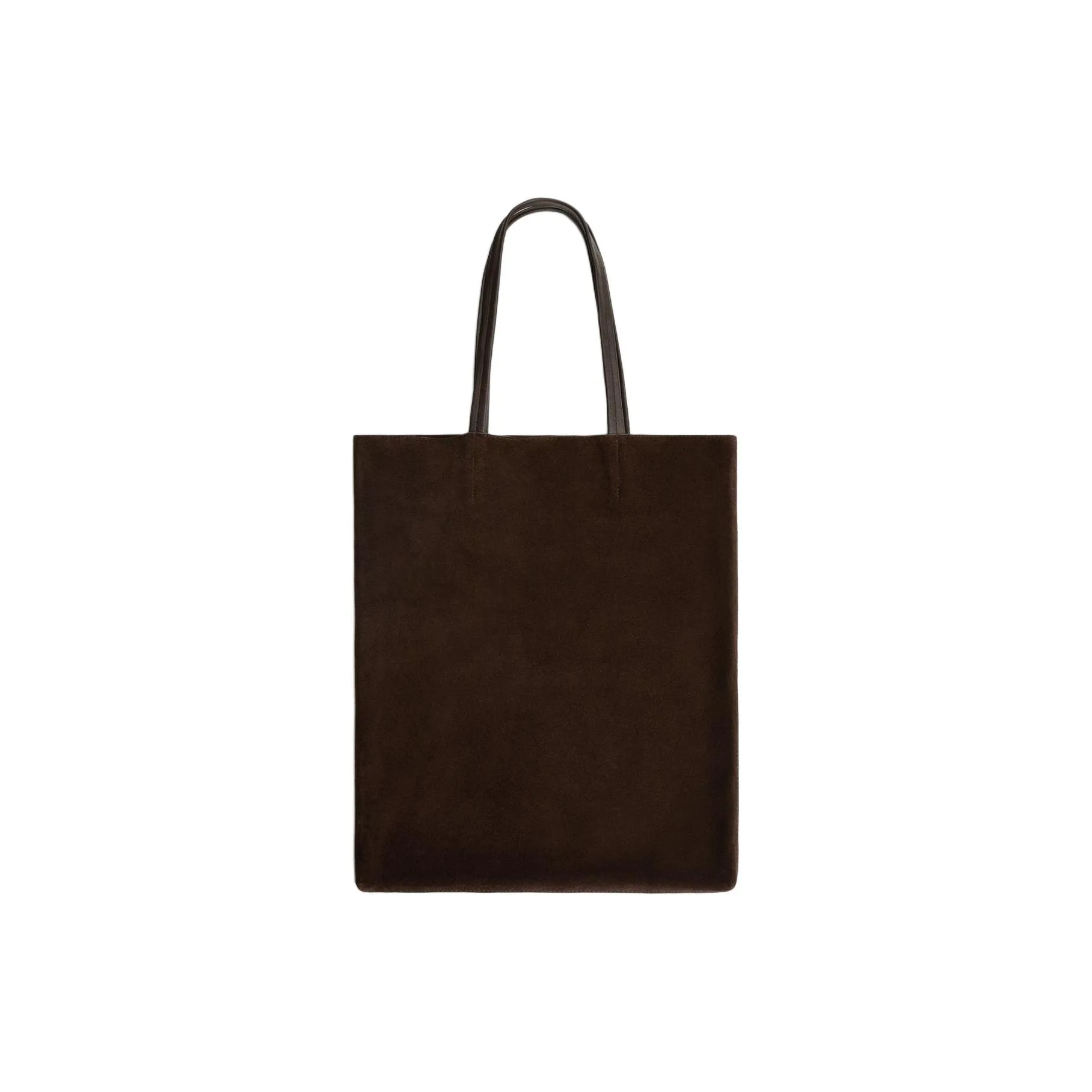 ZARA Коровья кожа Тоут Сумка Сумка для покупок Сумка Мужская Коричневая