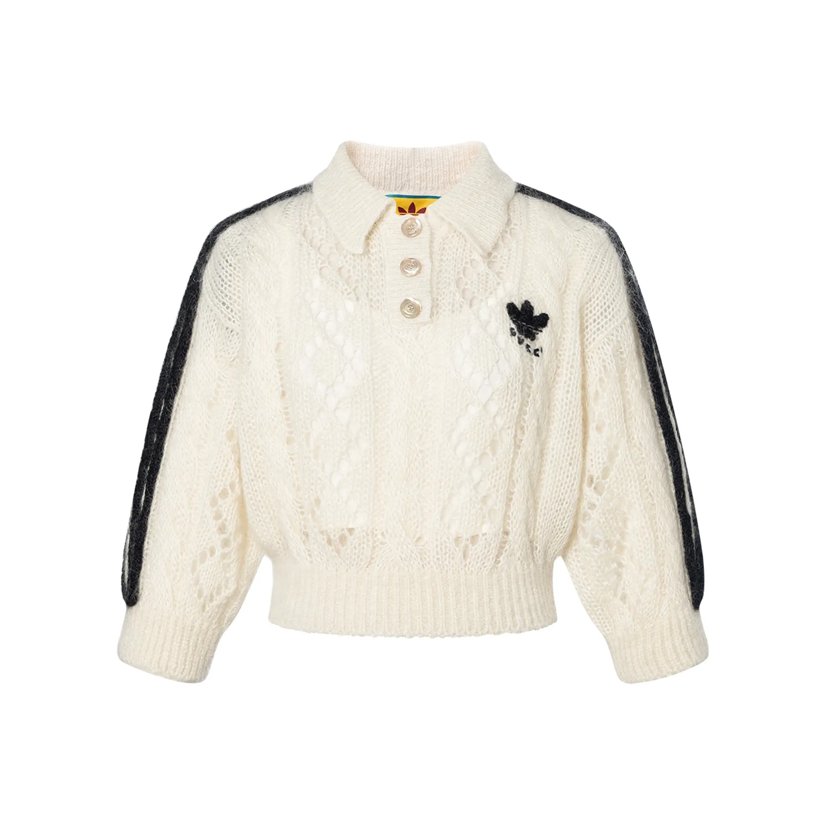 GUCCI X ADIDAS Трикотаж Женский Айвори Белый