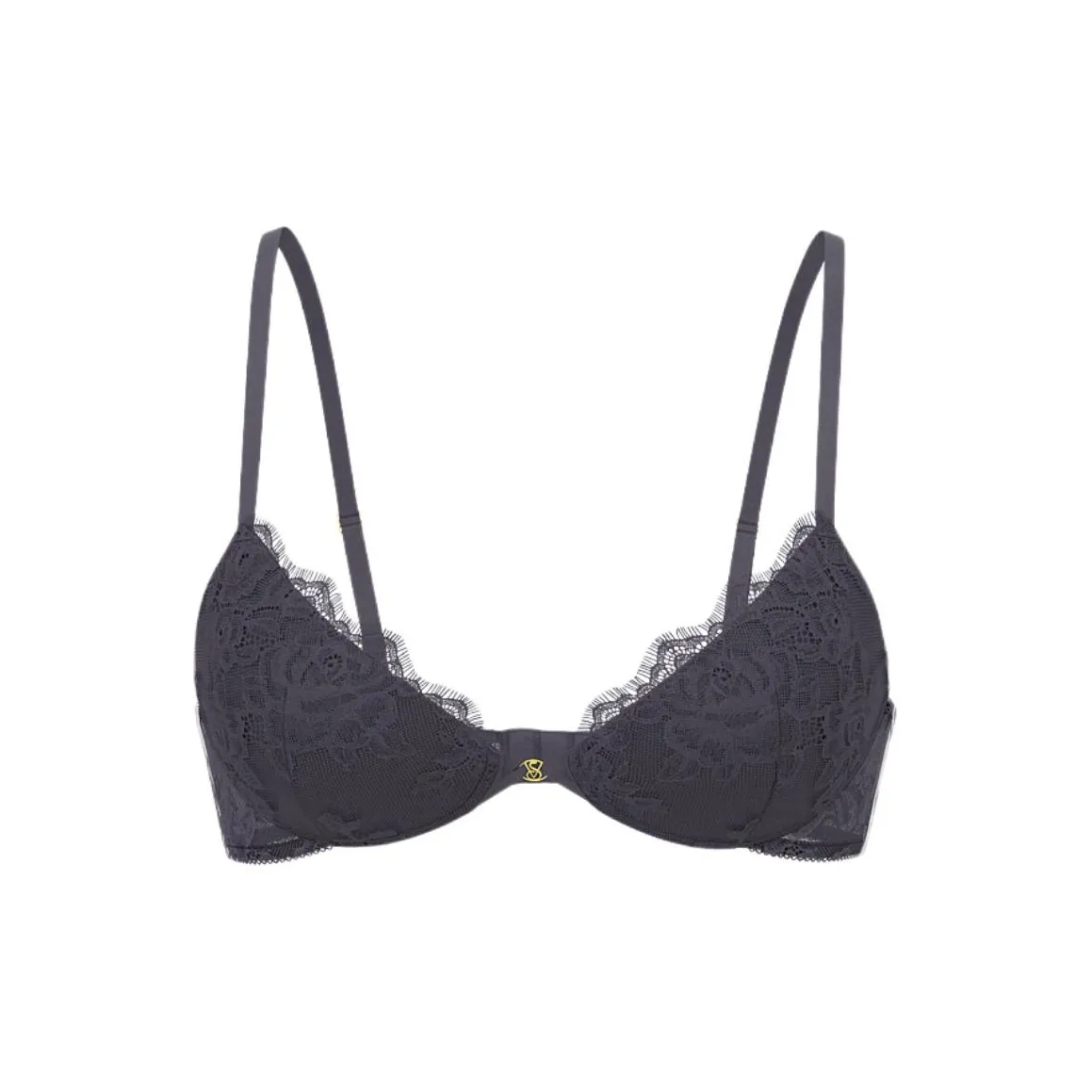 Victoria's Secret Фиолетово-серый Женский Бюстгальтер