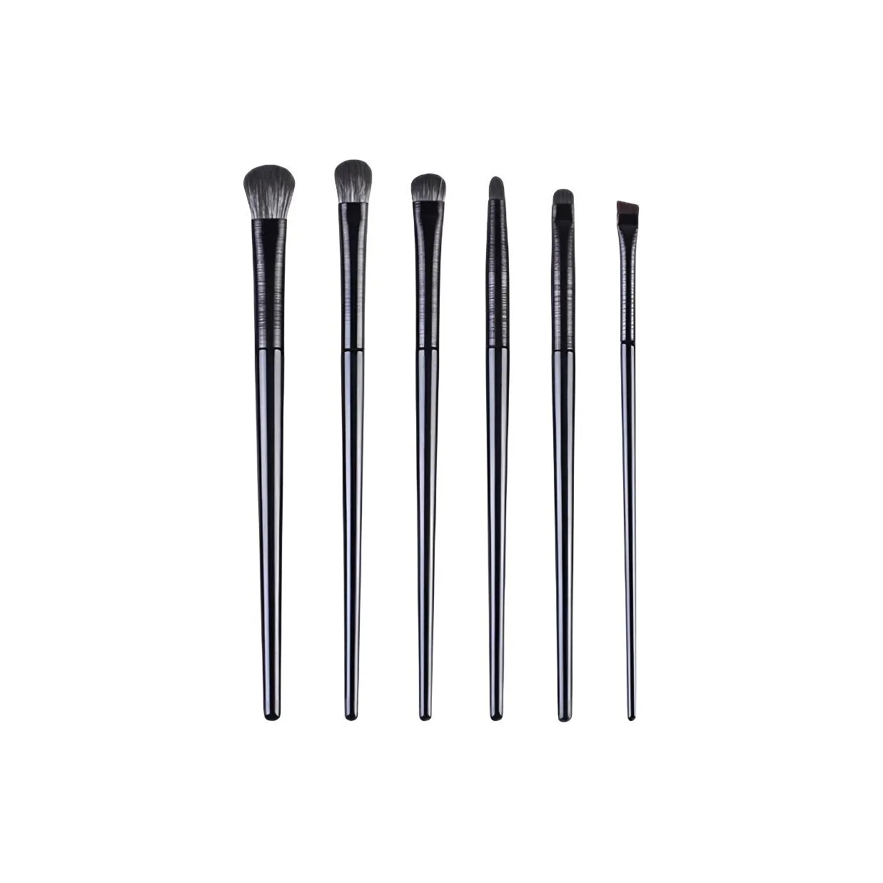 MUXI BABY Тени для век Щетка Мягкий Волосы Супермягкий 6 шт Набор Макияж Тушь для ресниц с эффектом размытия крылышек Щетка для макияжа Детали Makeup Brush