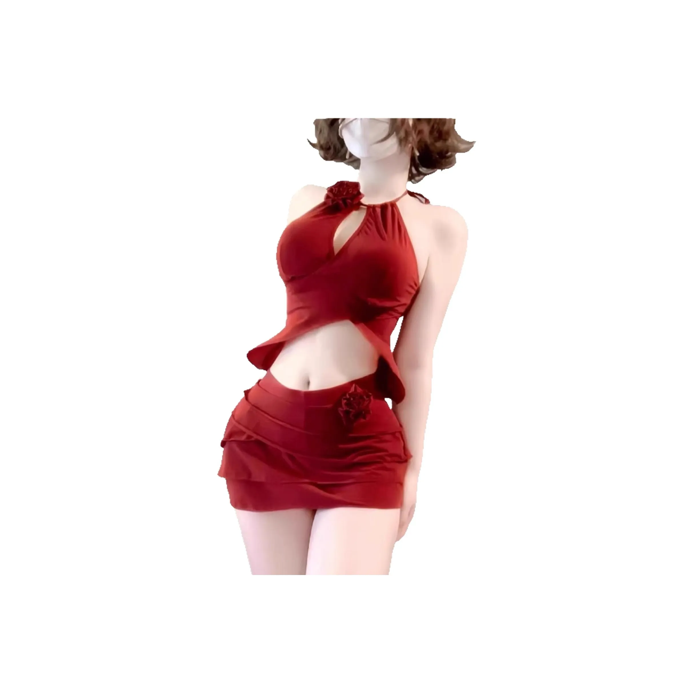 Shuhao Bai Ван-Пис Купальник Женские