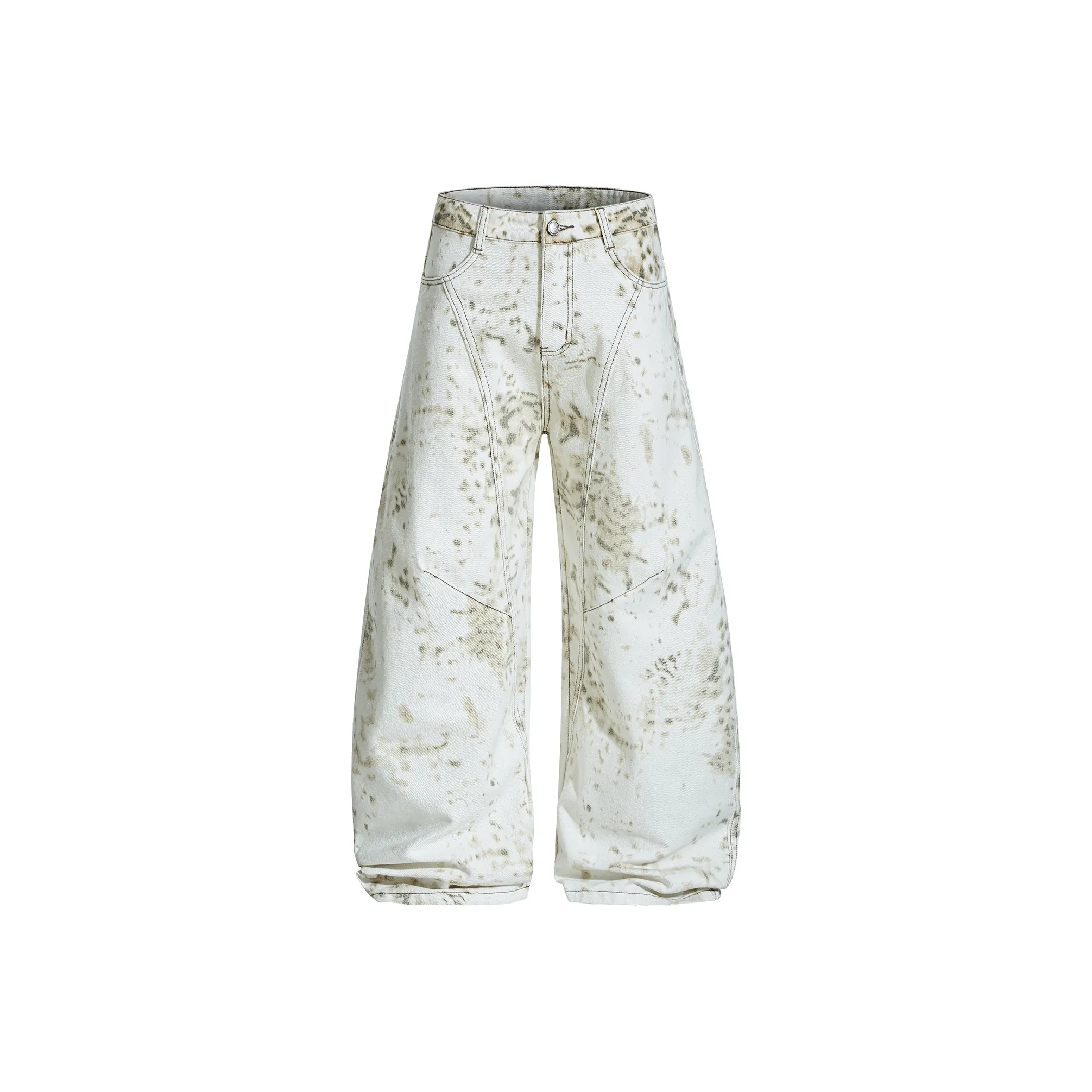 GBXM Белый Камуфляж Унисекс Повседневные Штаны