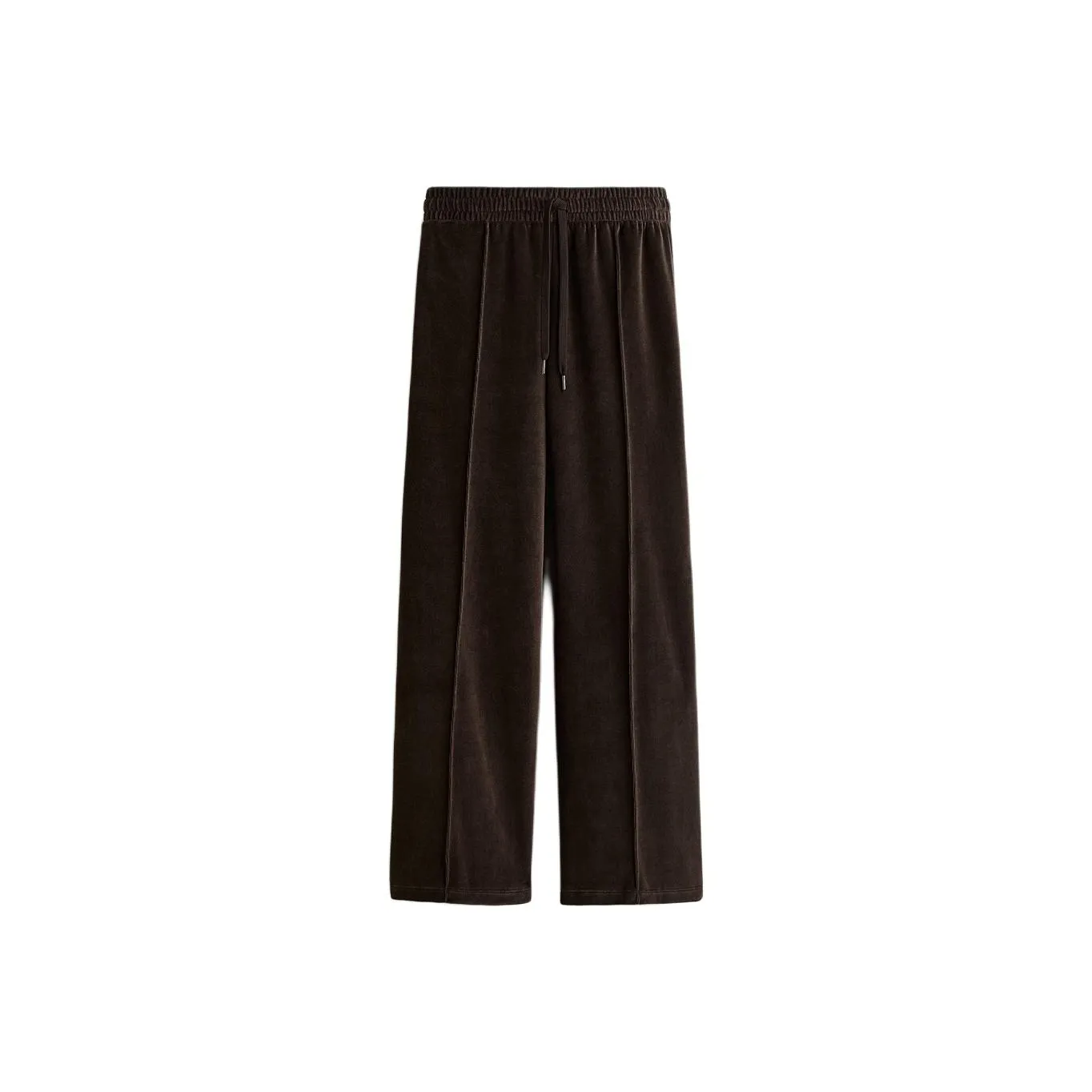 H M Темно-коричневые женские повседневные штаны